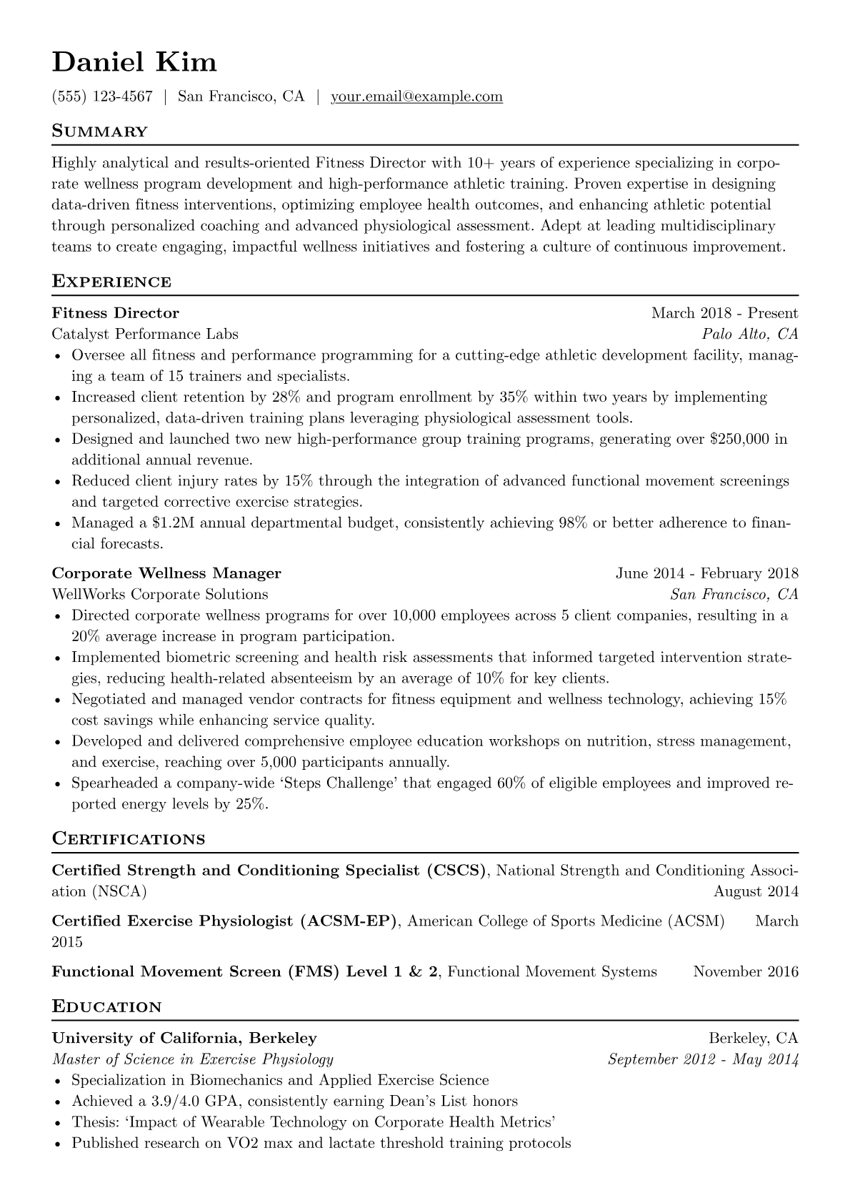 Corporate Wellness version - Page 1