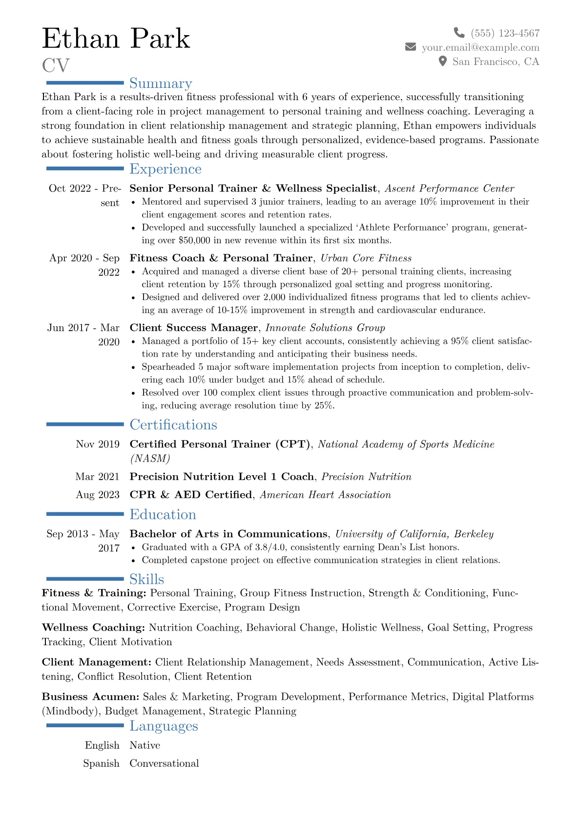 Career changer version - Page 1