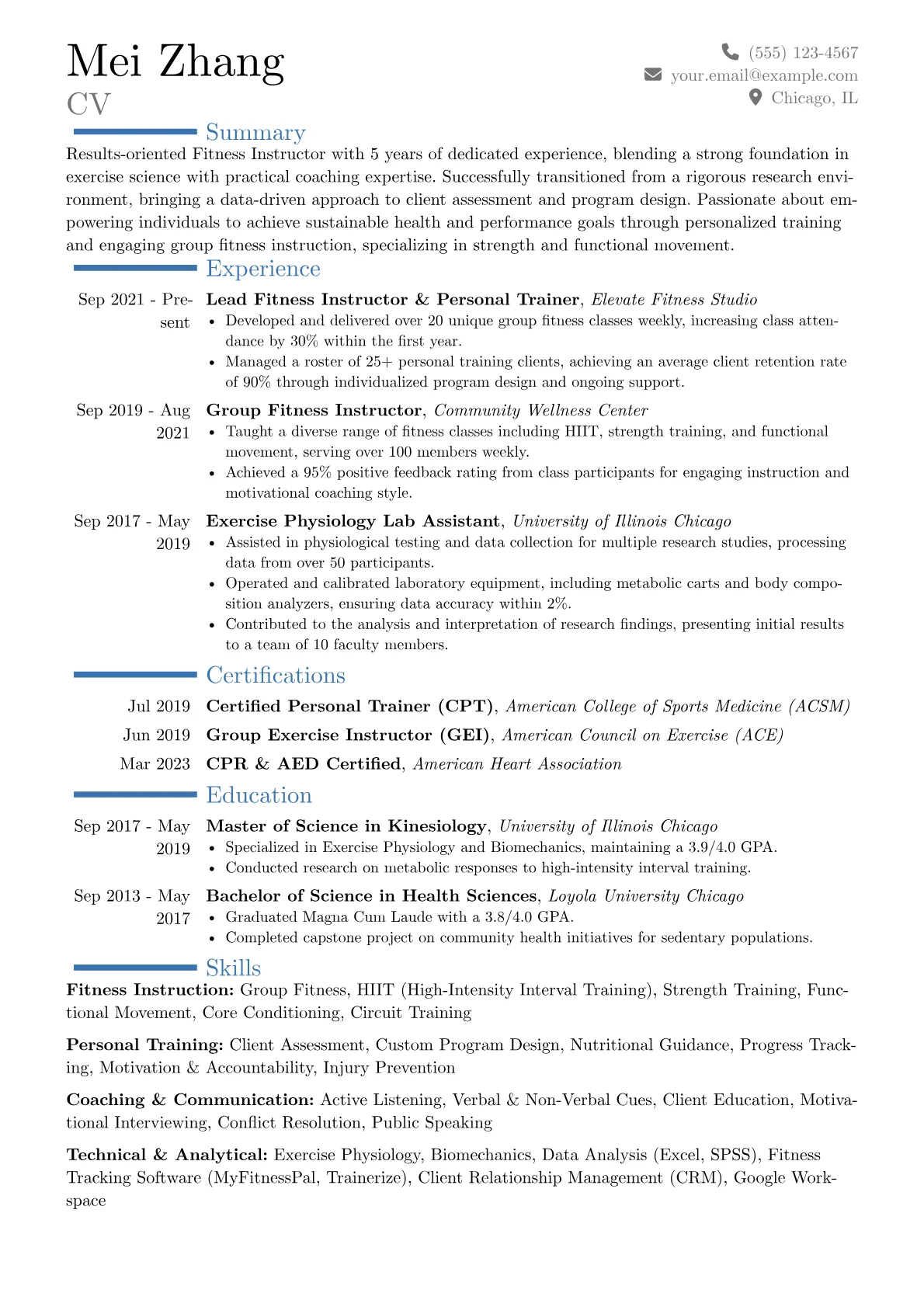 Career changer version - Page 1