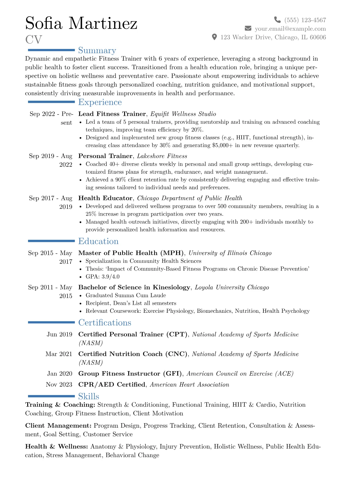 Career changer version - Page 1