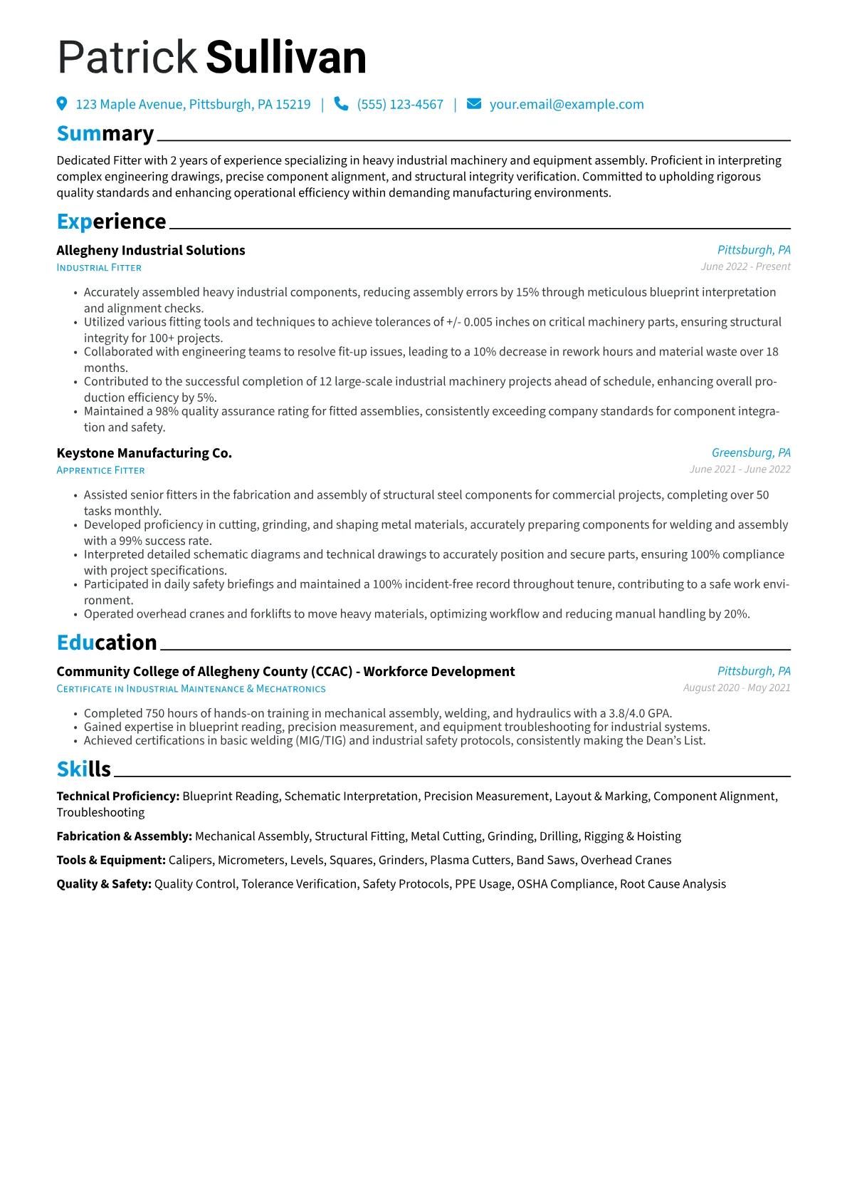 Technical Proficiency version - Page 1