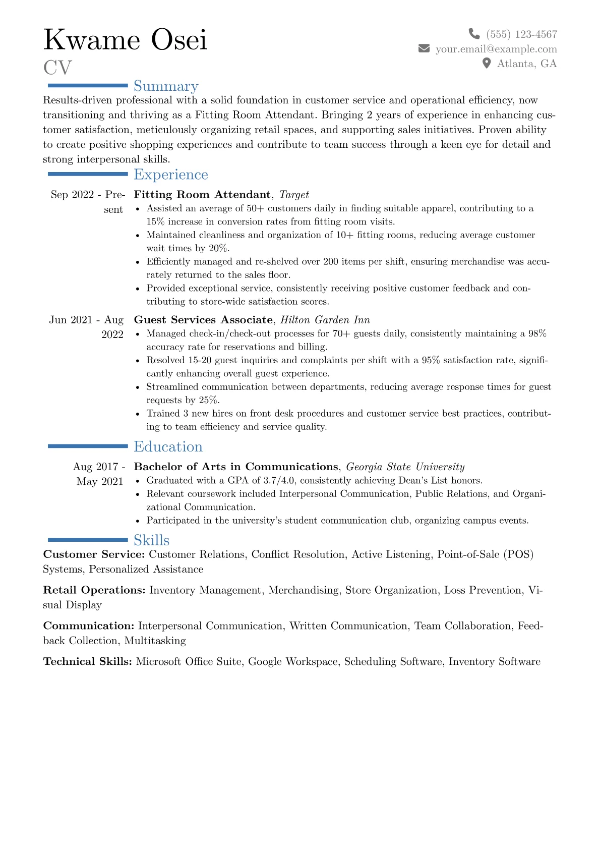 Career changer version - Page 1