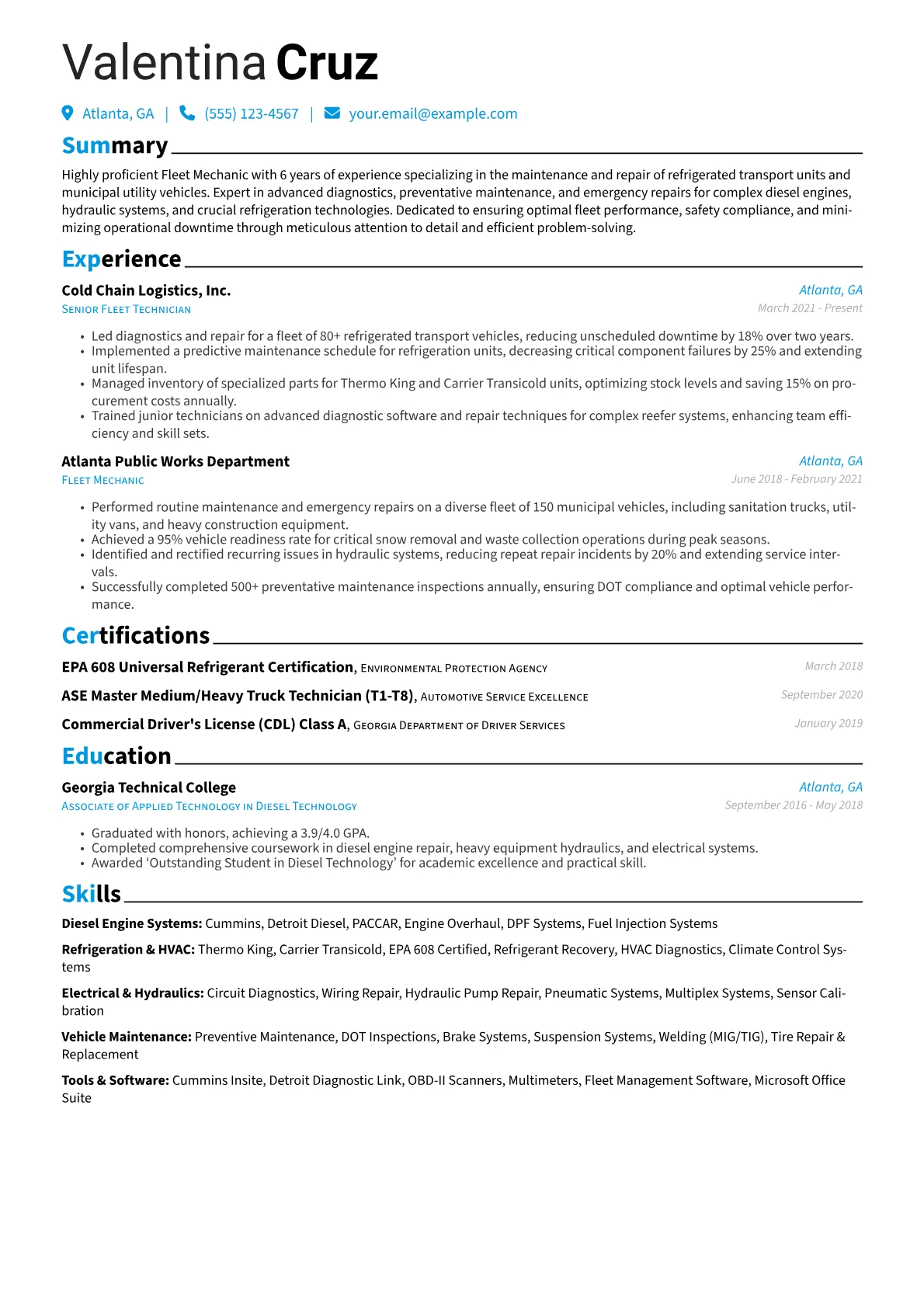 Refrigerated Transport version - Page 1
