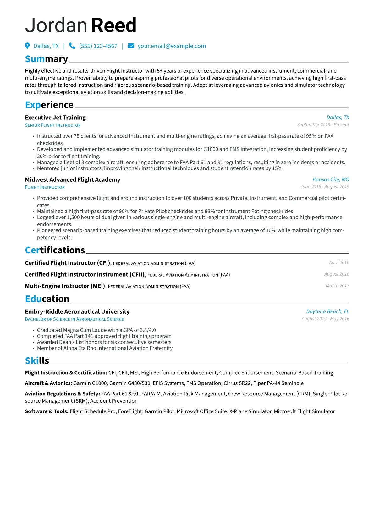 Flight Instructor version - Page 1