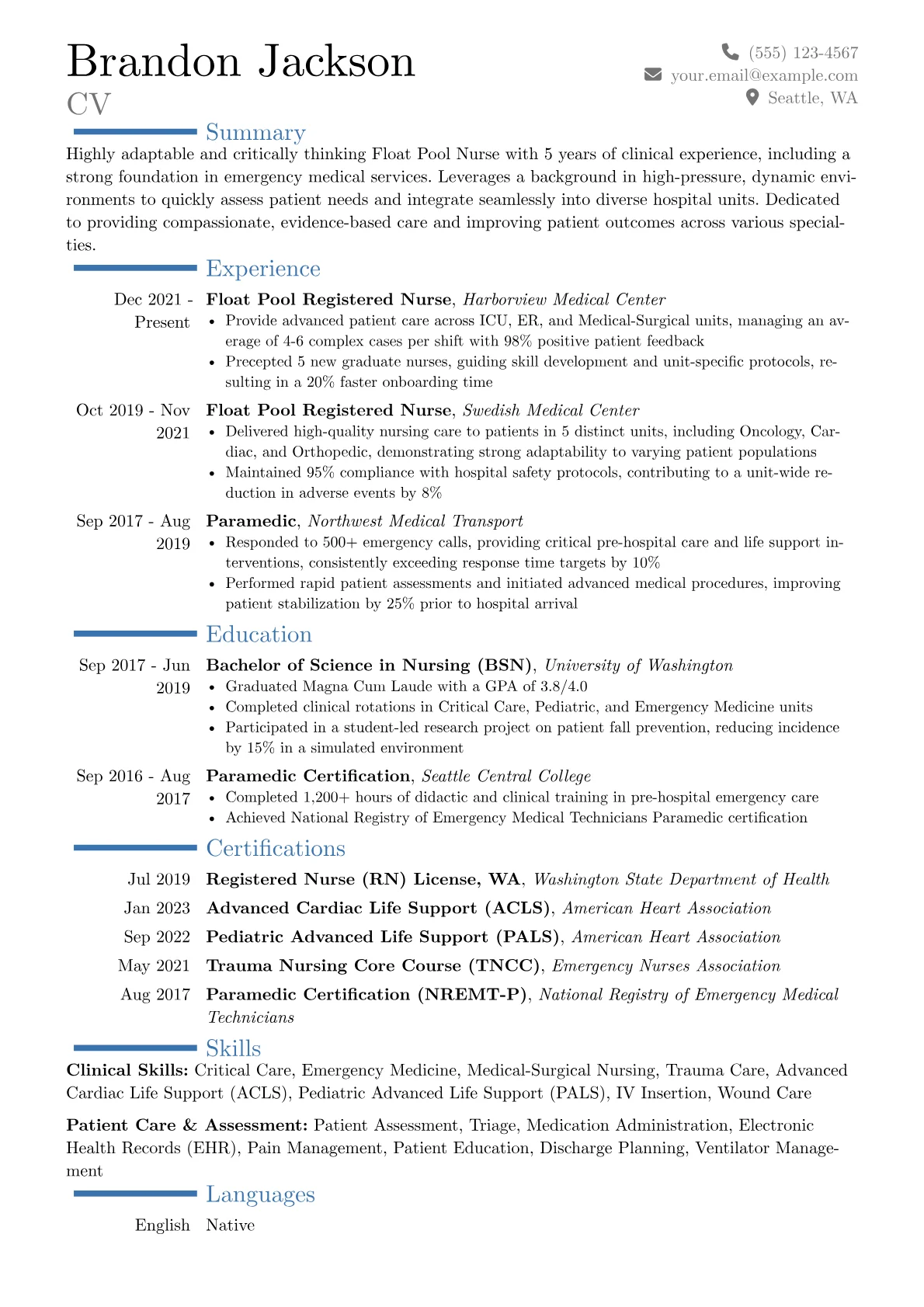 Career changer version - Page 1