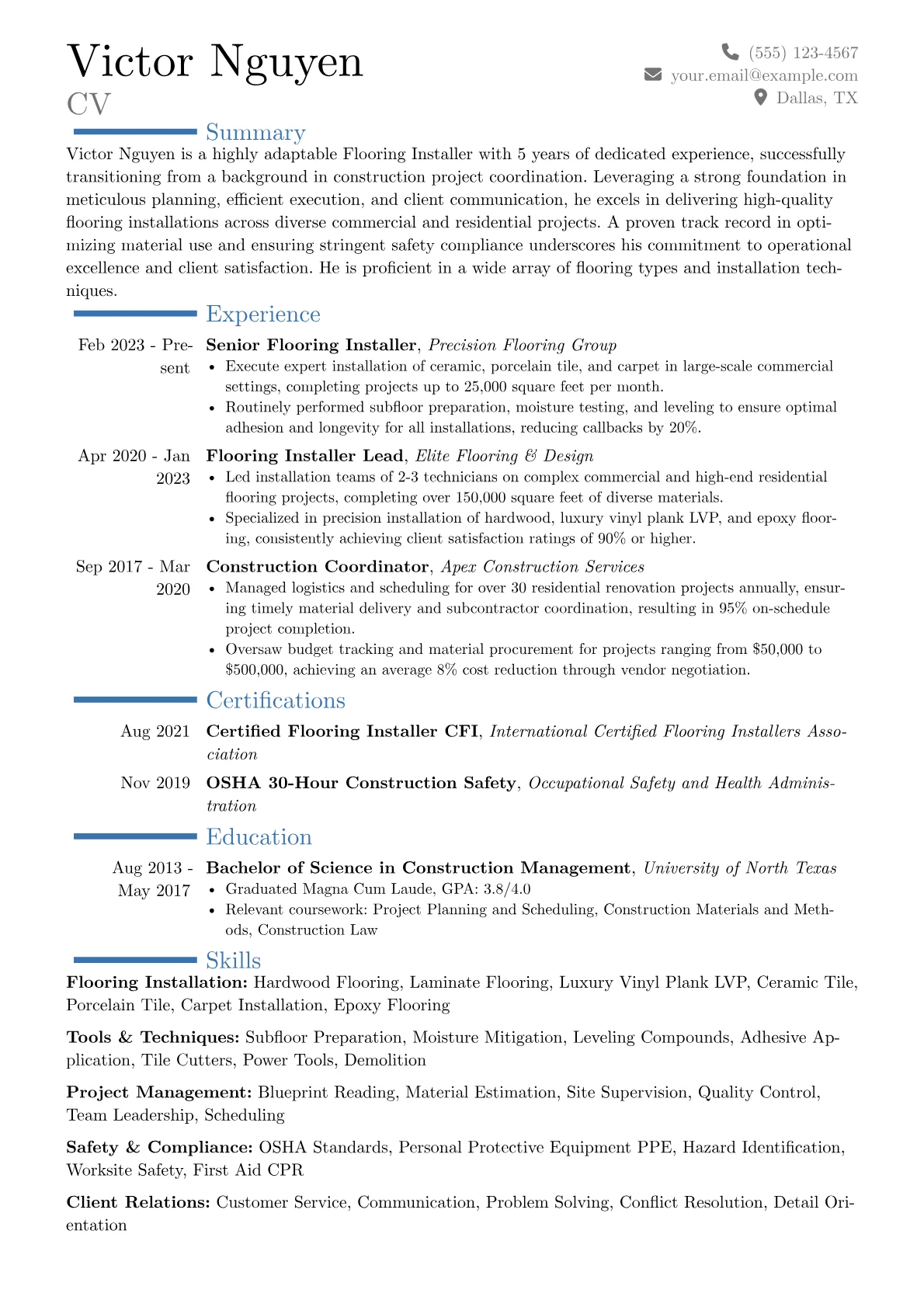 Career changer version - Page 1