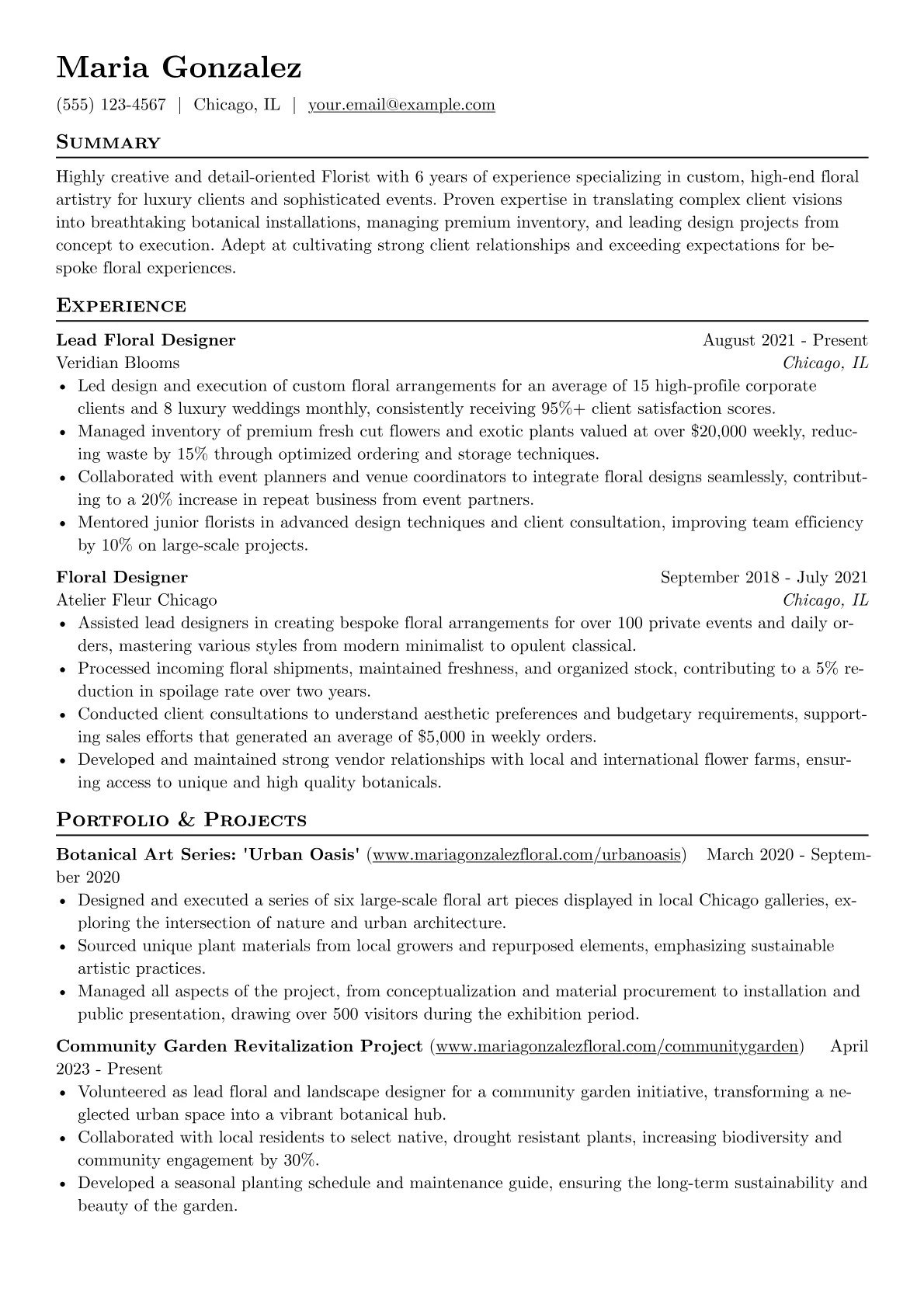 Luxury & Bespoke version - Page 1