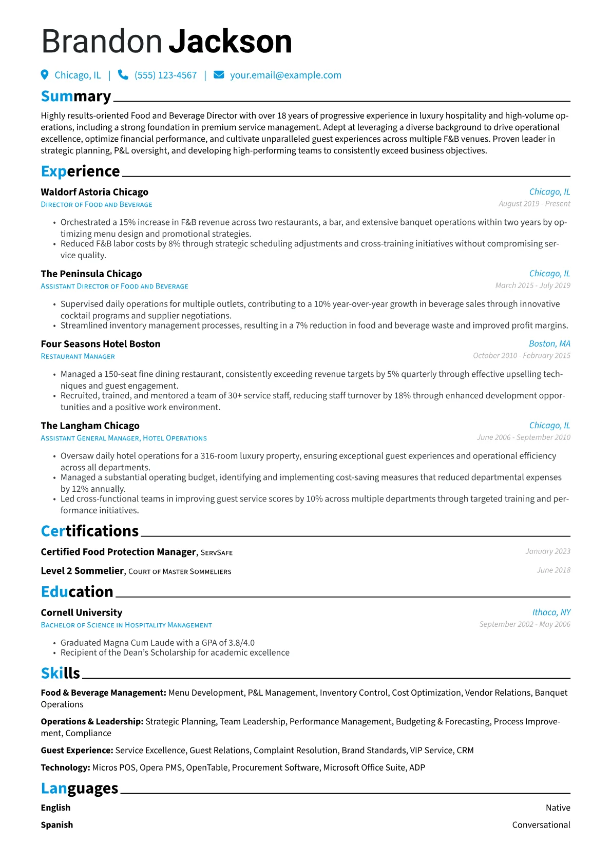Career changer version - Page 1