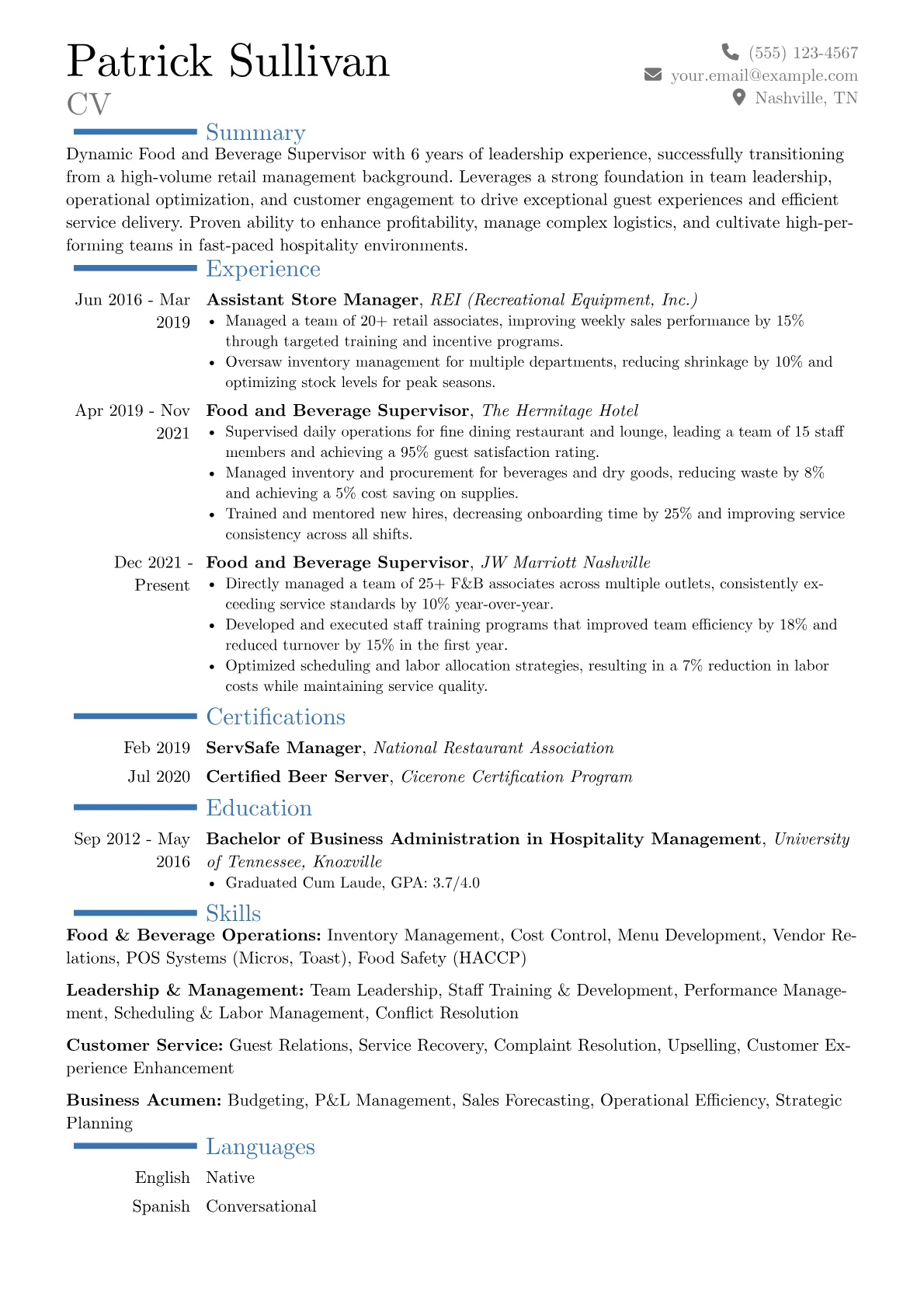 Career changer version - Page 1