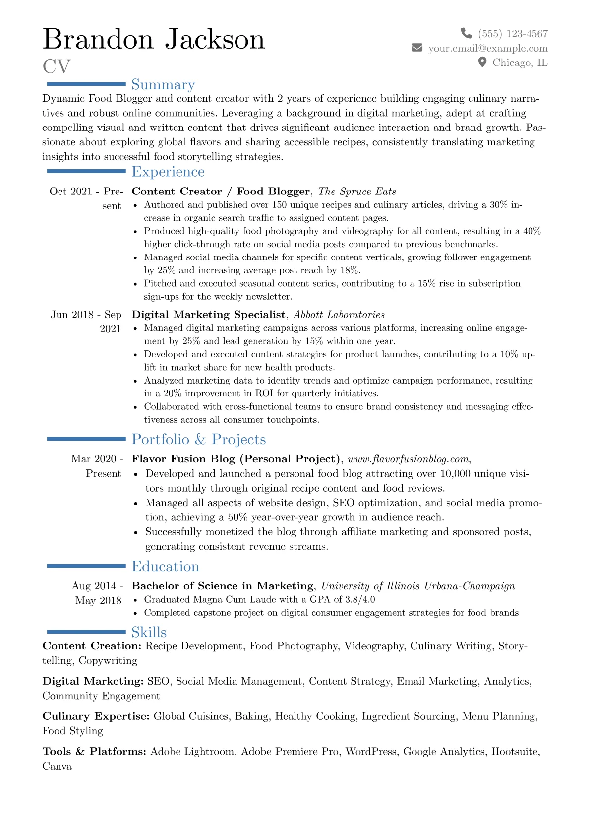 Career changer version - Page 1