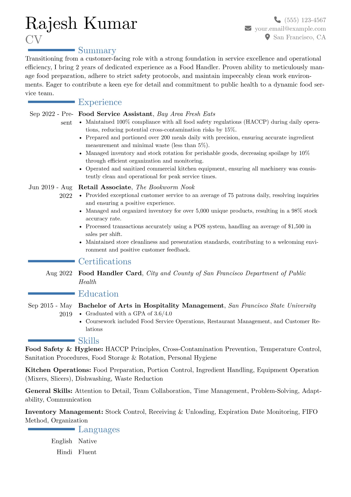 Career changer version - Page 1