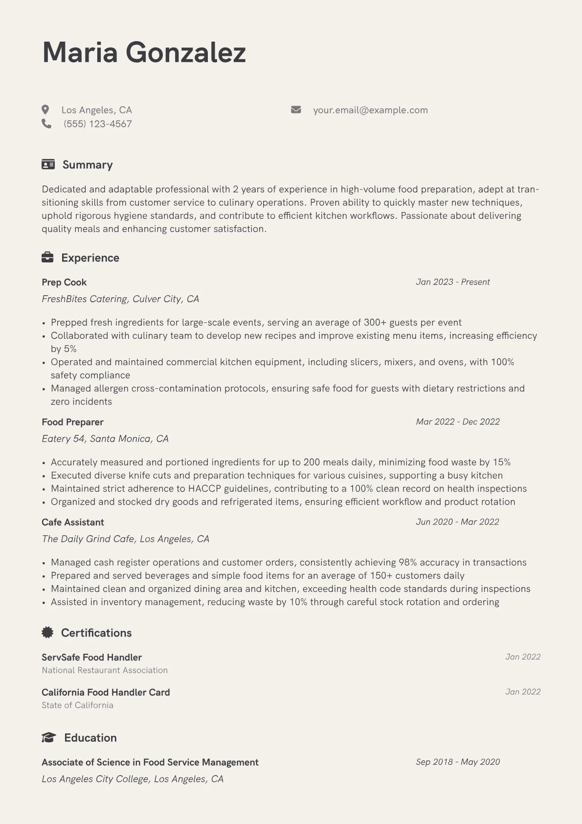 Career changer version - Page 1