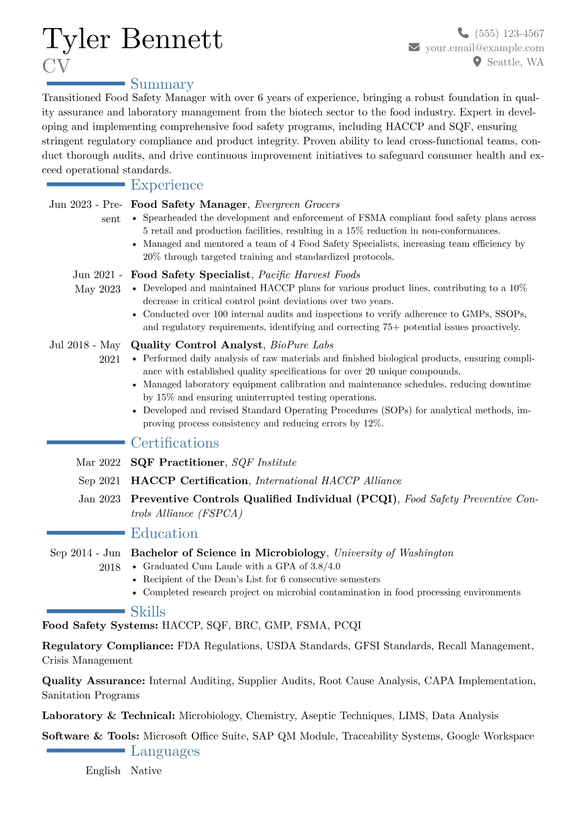 Career changer version - Page 1