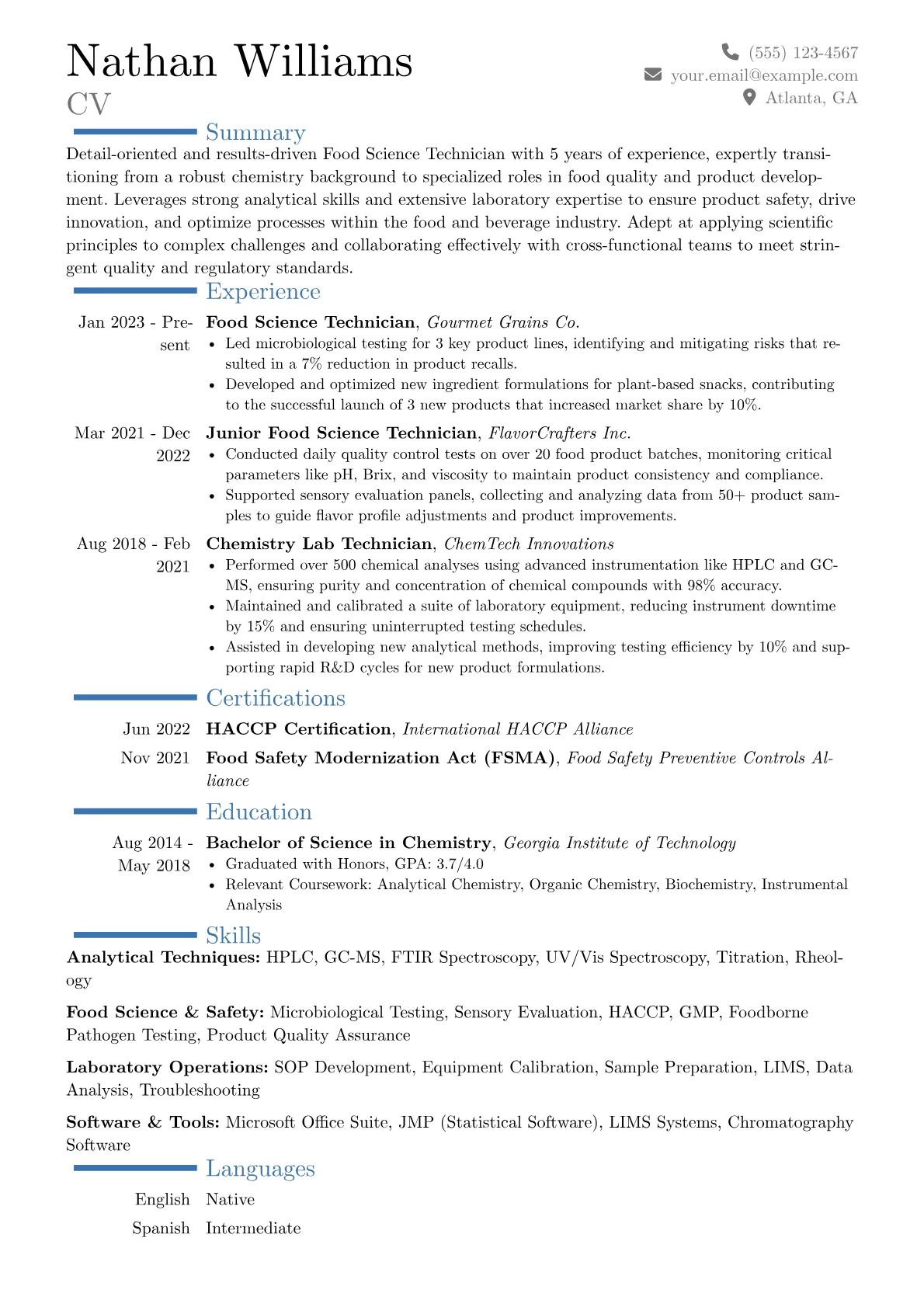 Career changer version - Page 1