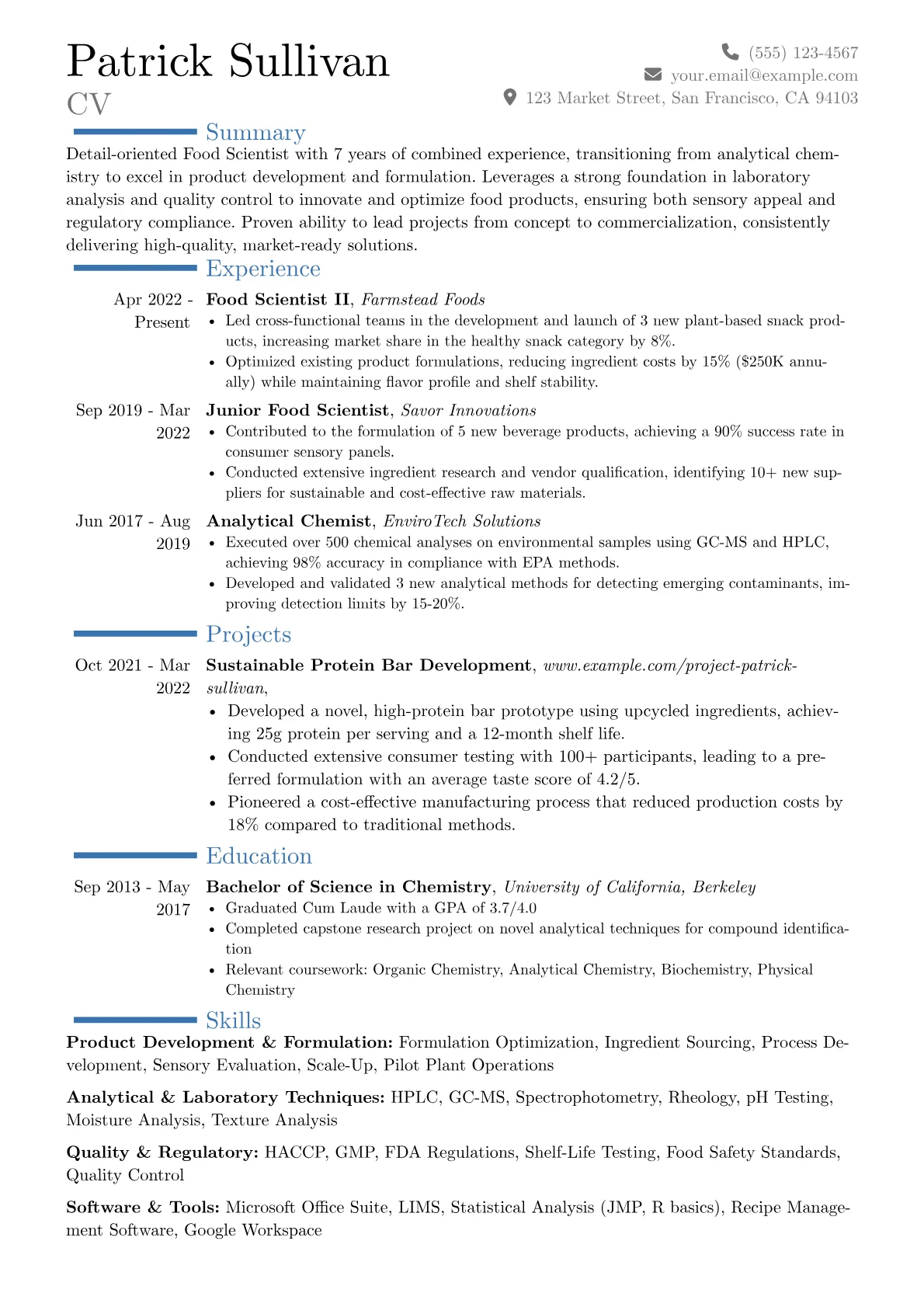 Career changer version - Page 1