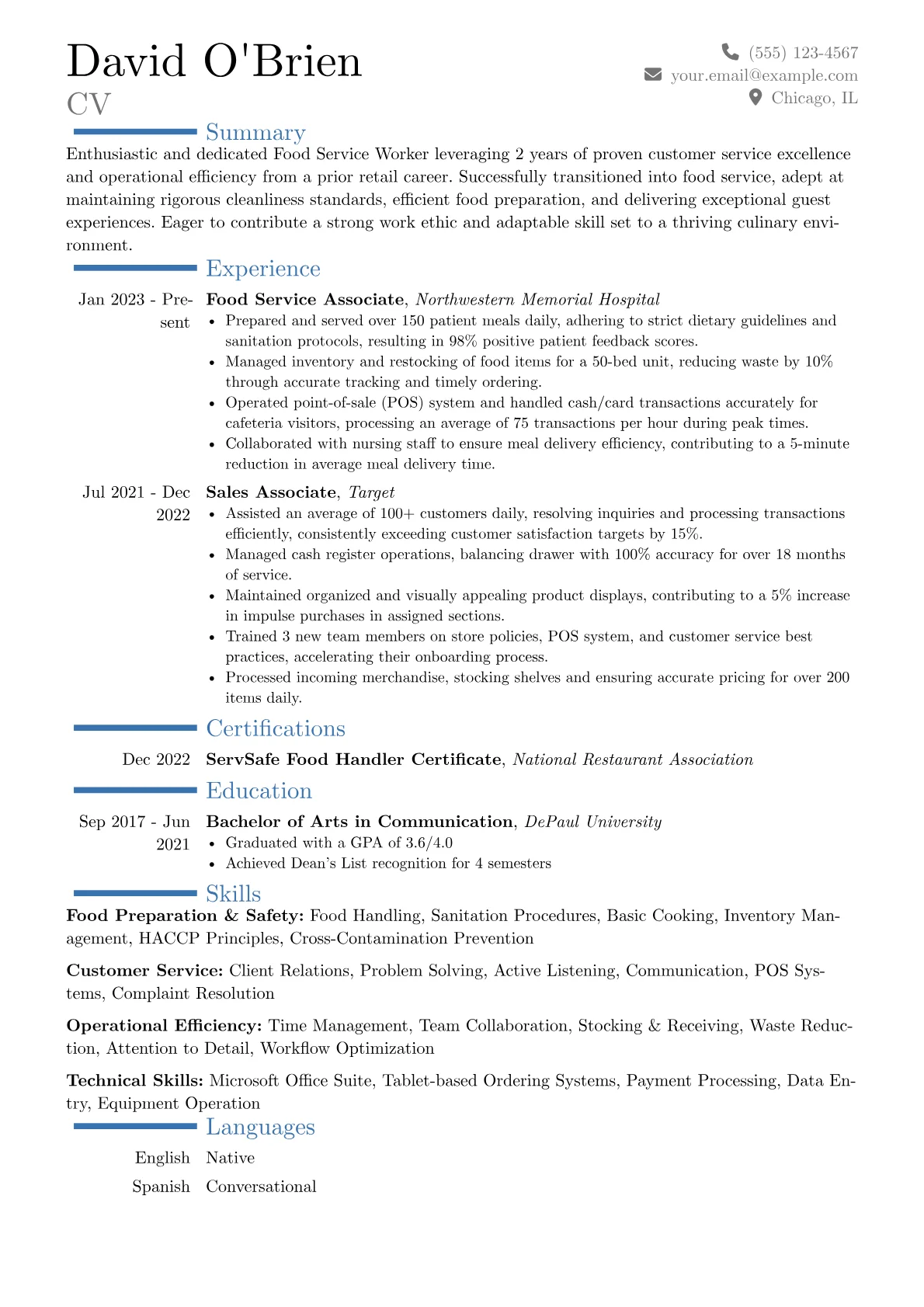 Career changer version - Page 1
