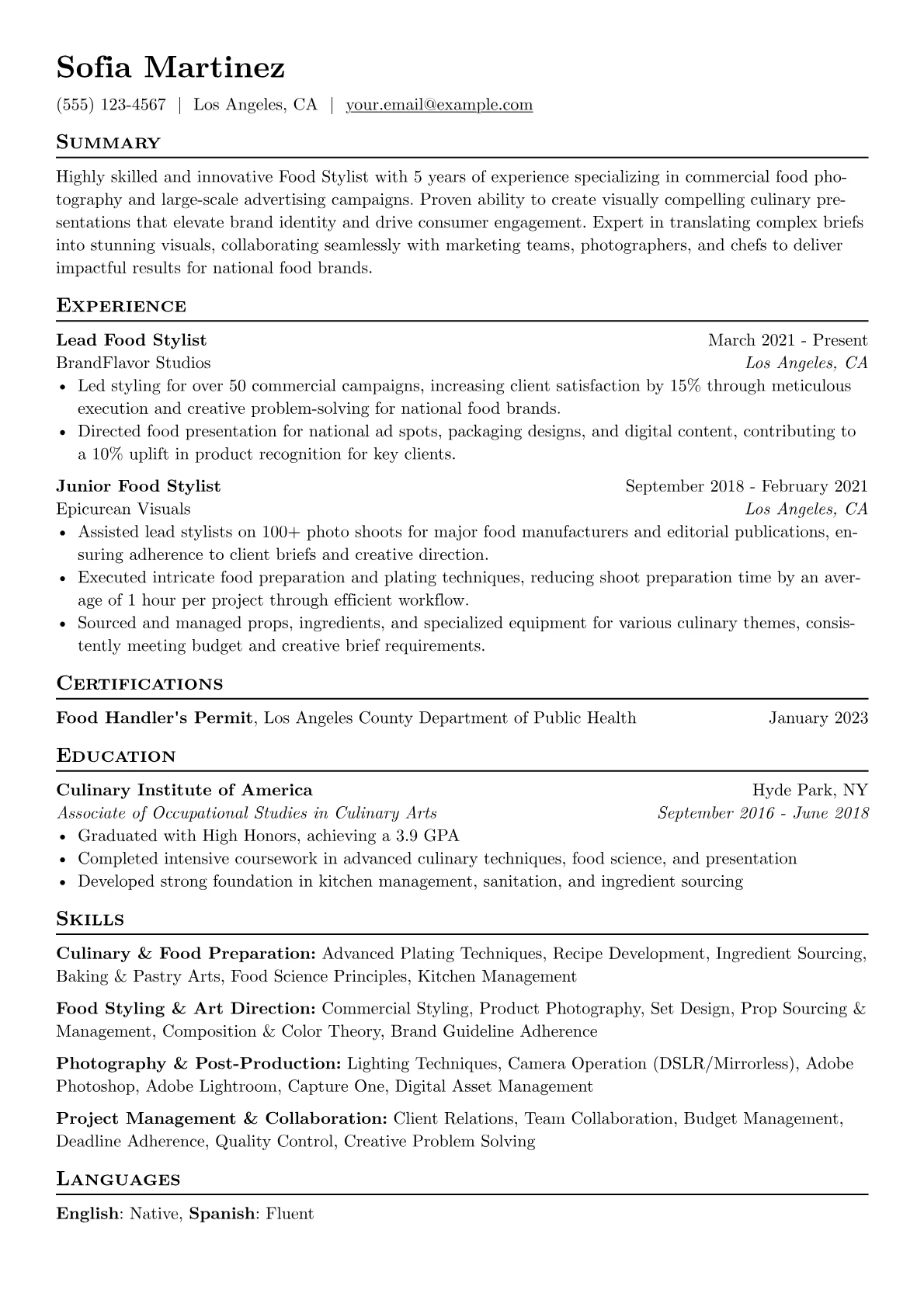 Commercial Advertising version - Page 1