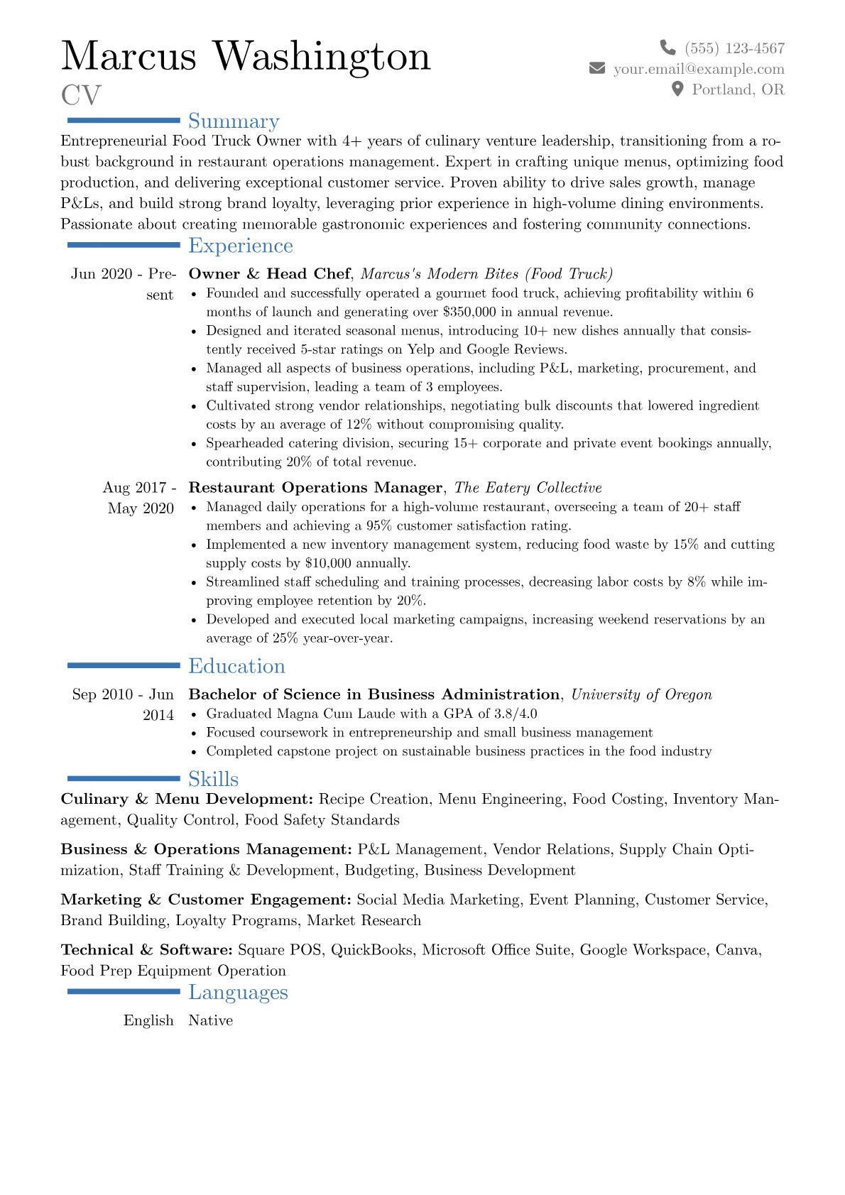 Career changer version - Page 1