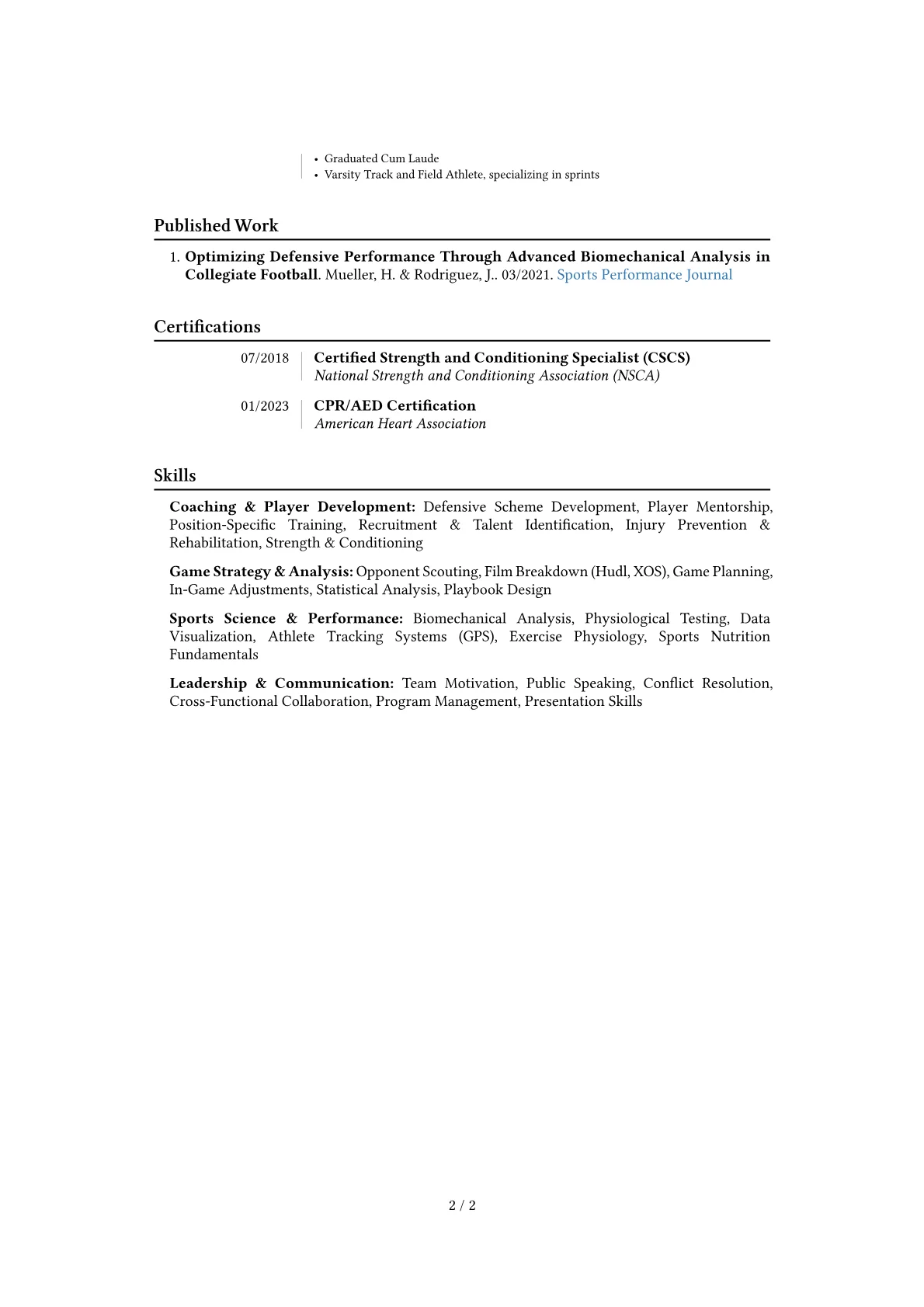 Career changer version - Page 2