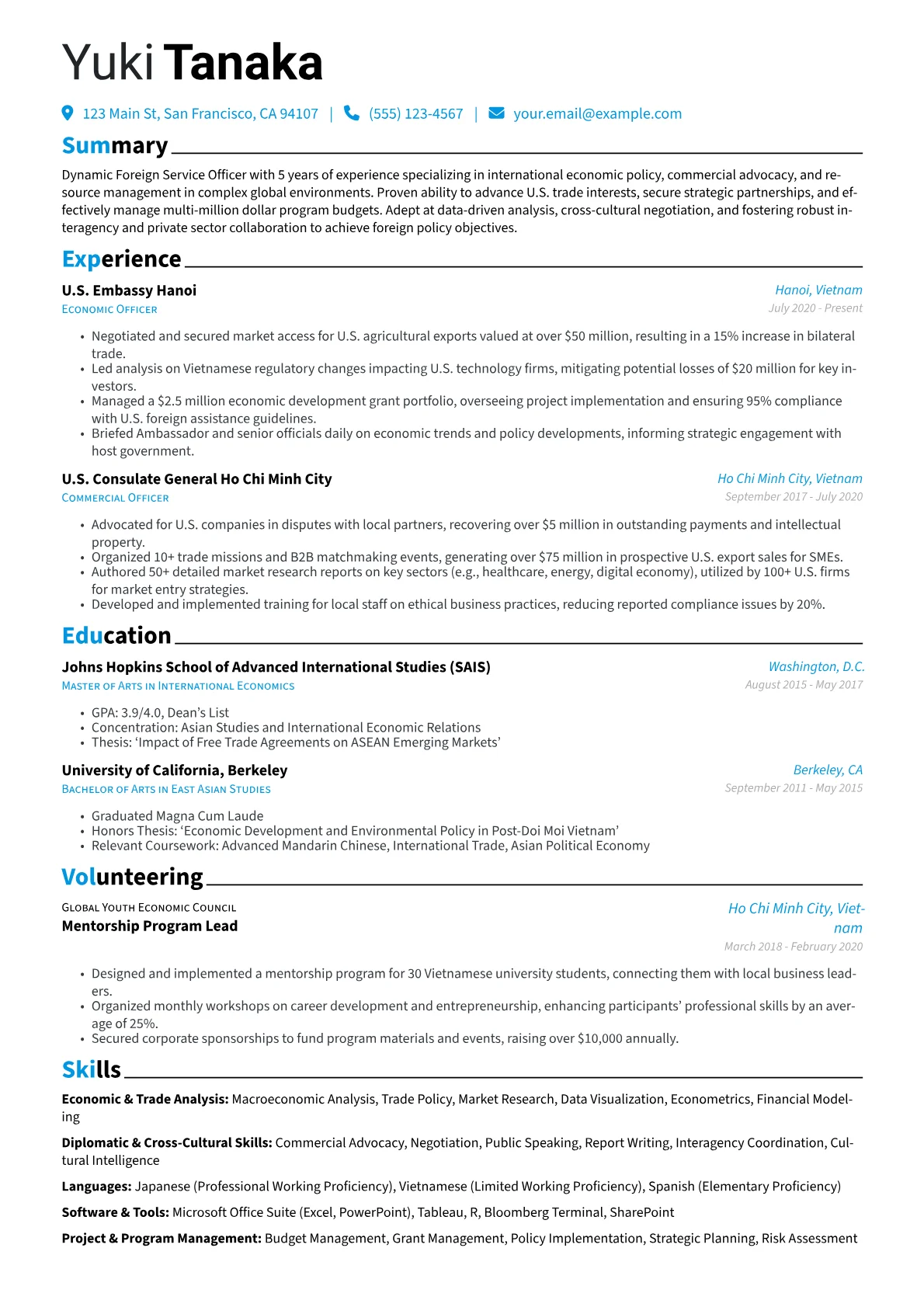 Economic & Trade Analysis version - Page 1