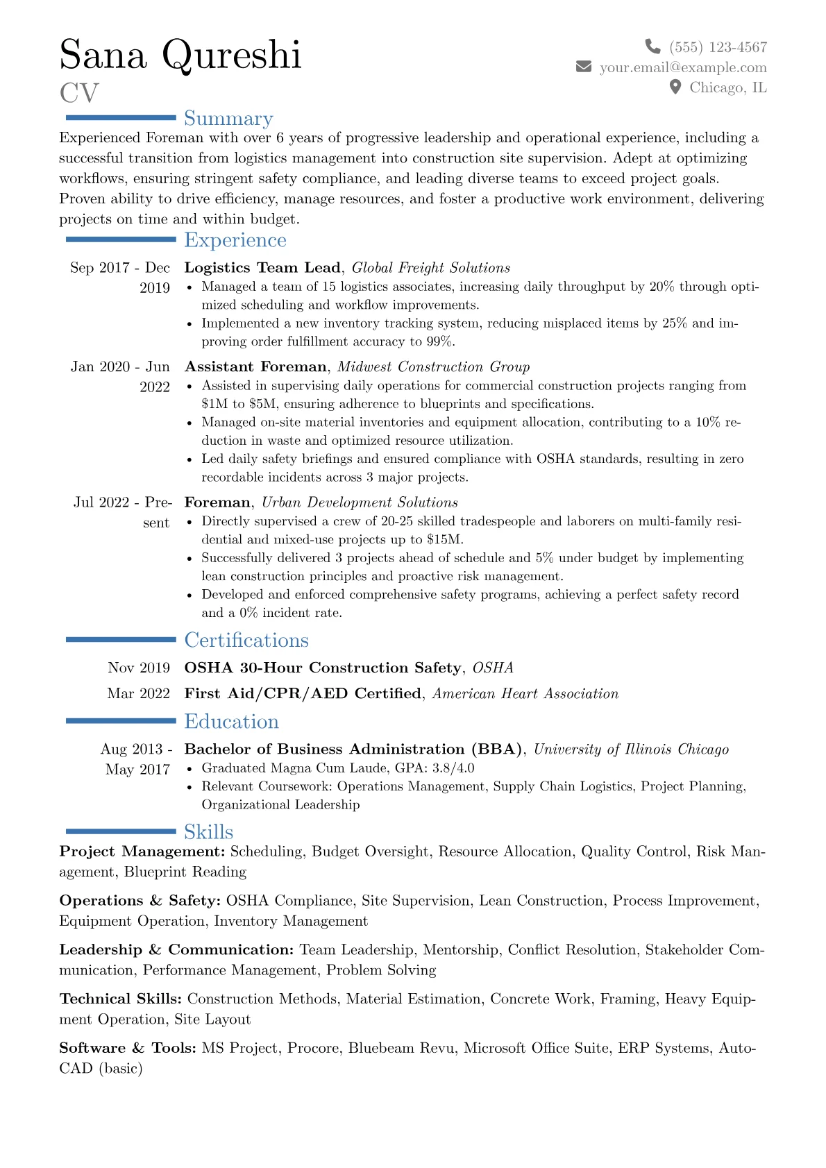 Career changer version - Page 1