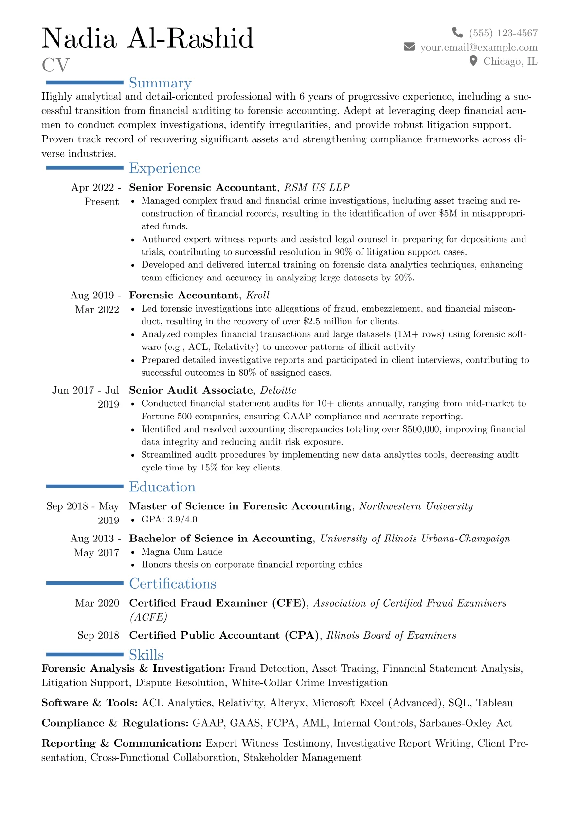 Career changer version - Page 1