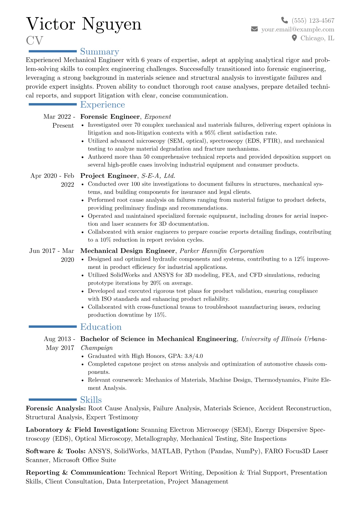 Career changer version - Page 1