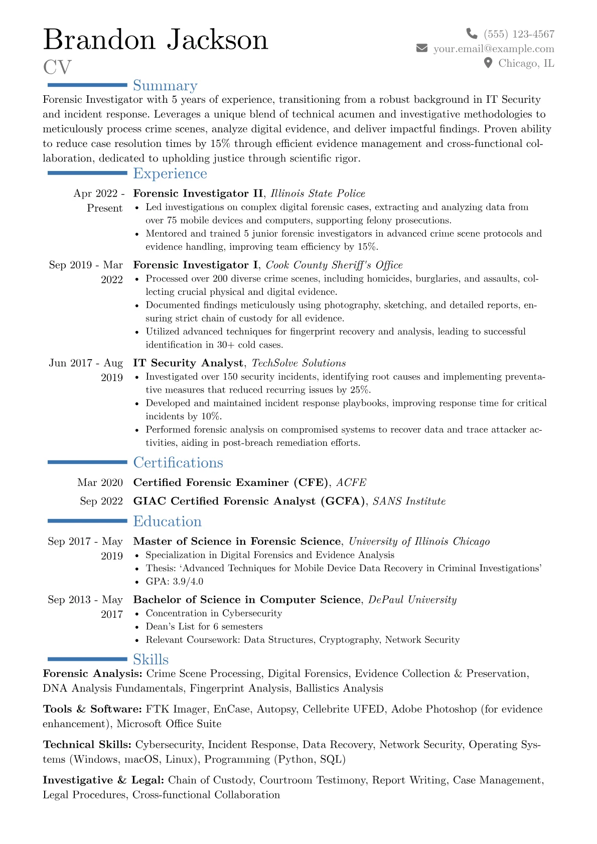 Career changer version - Page 1
