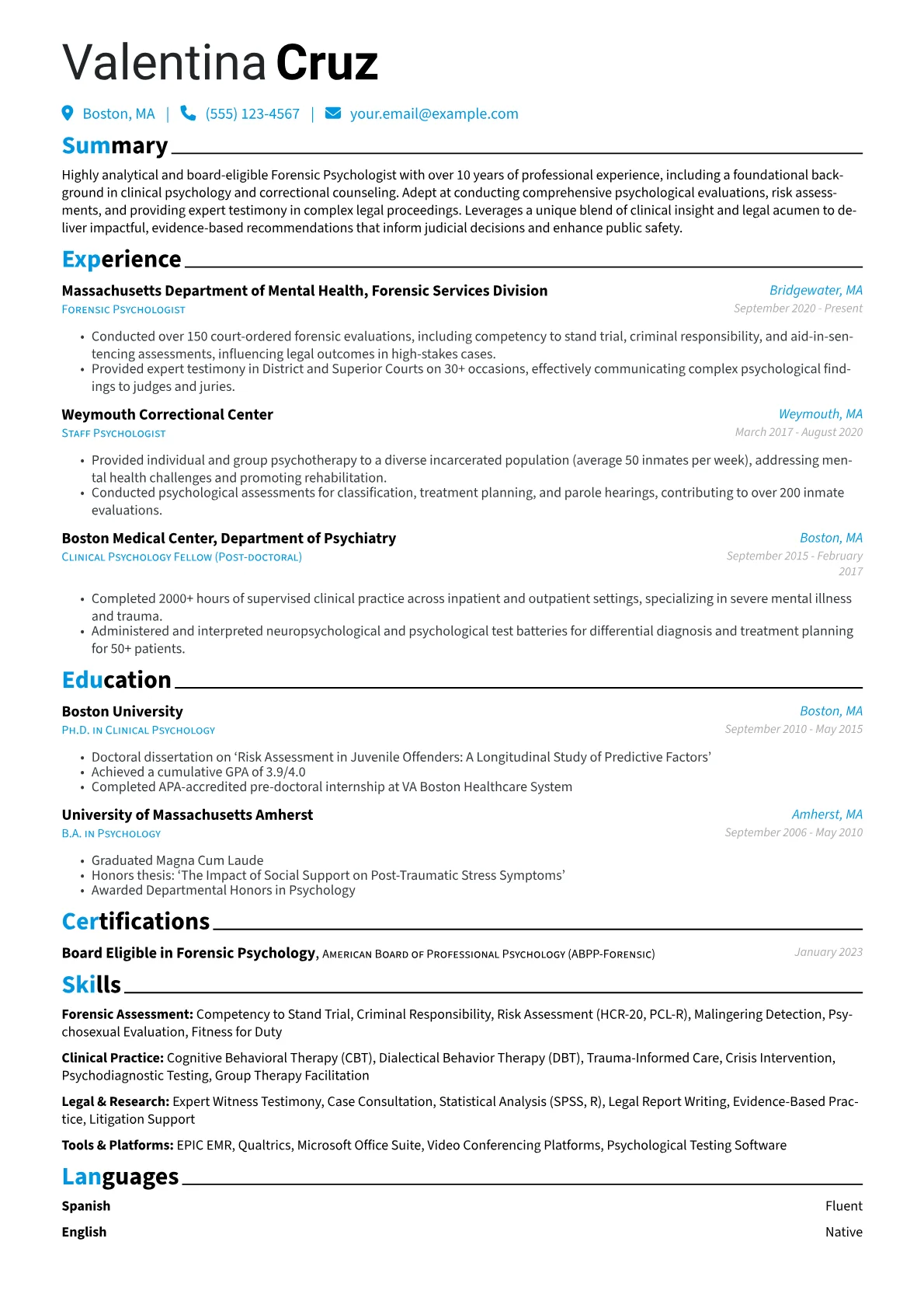 Career changer version - Page 1