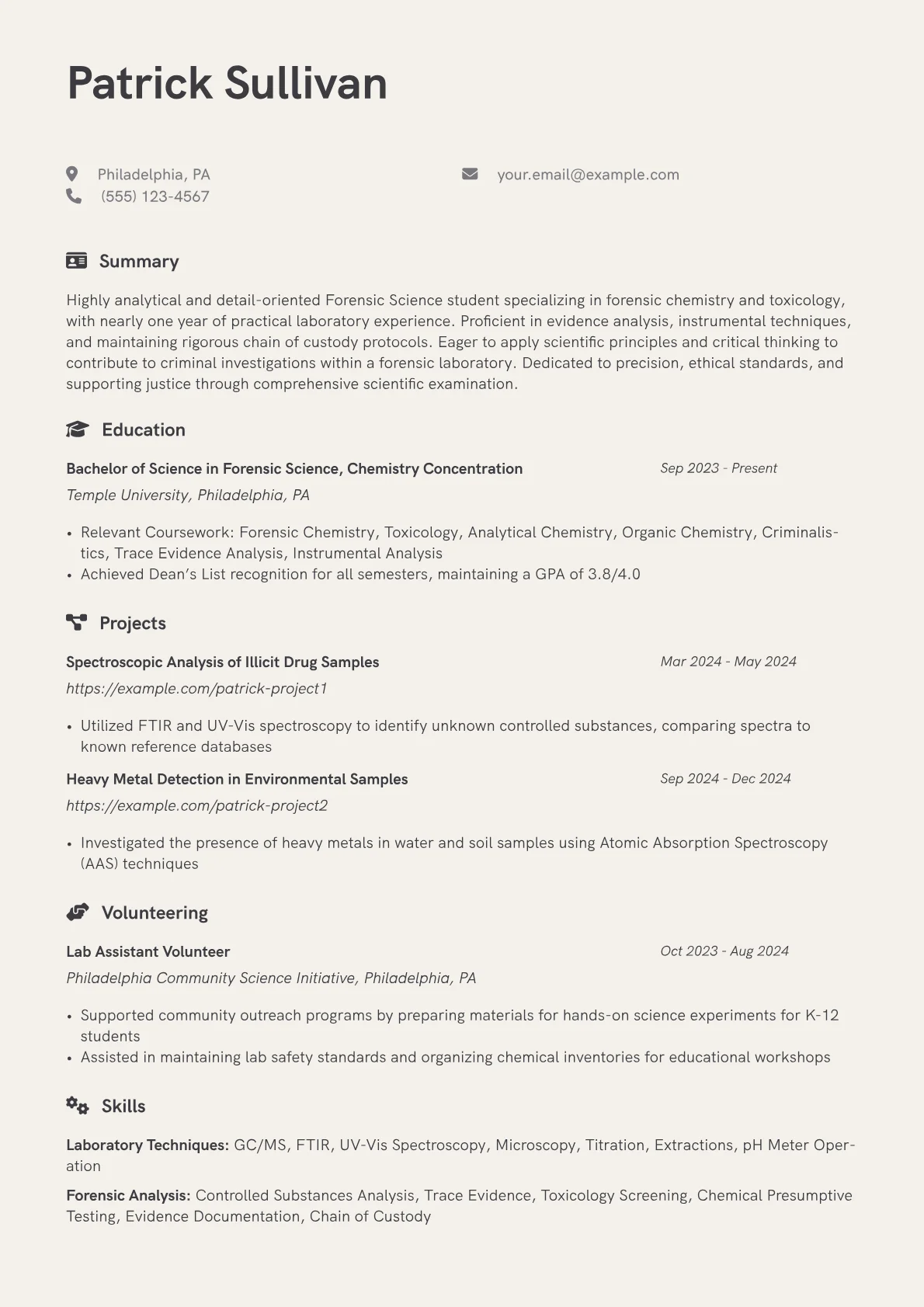 Forensic Chemistry version - Page 1