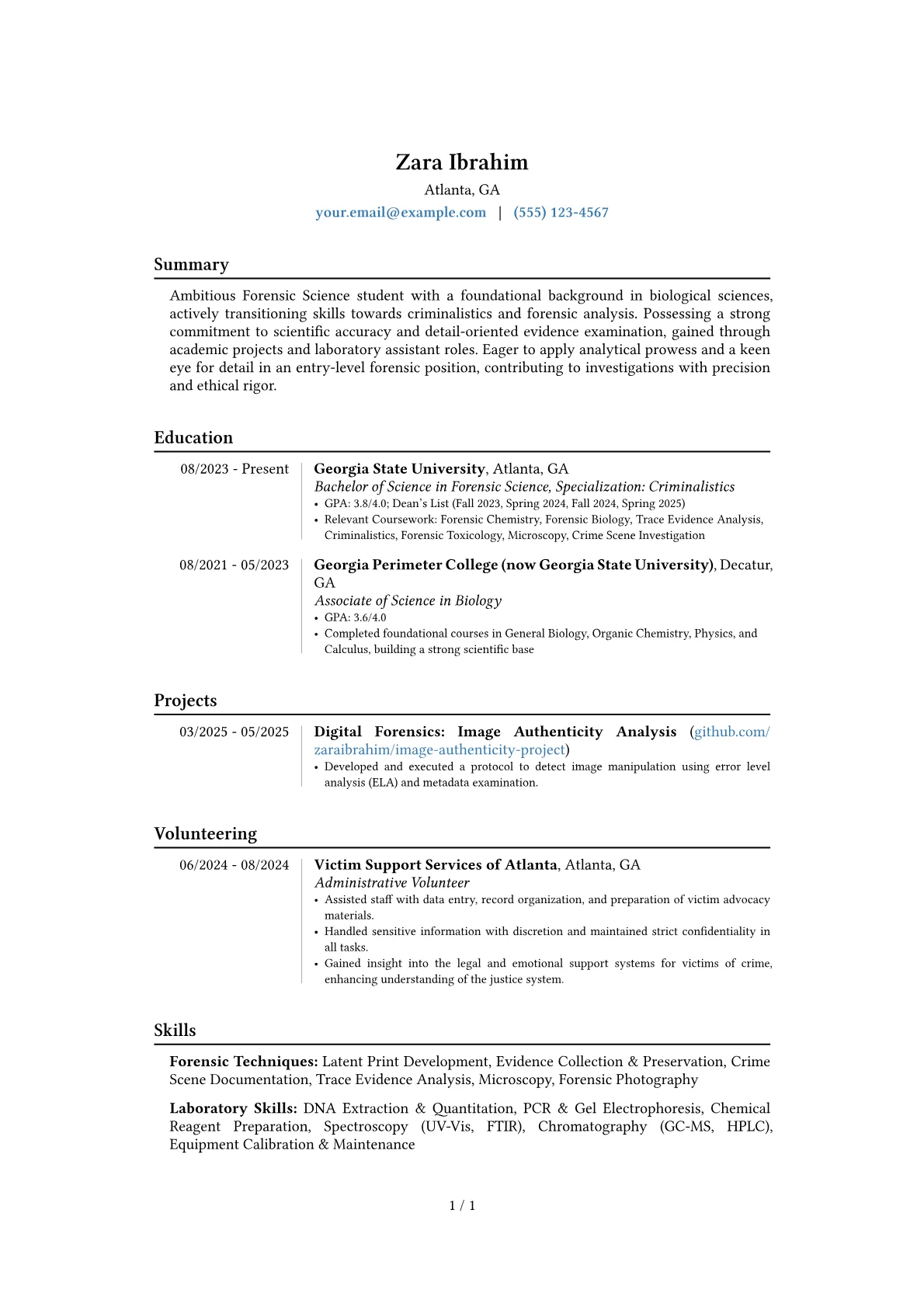Career changer version - Page 1