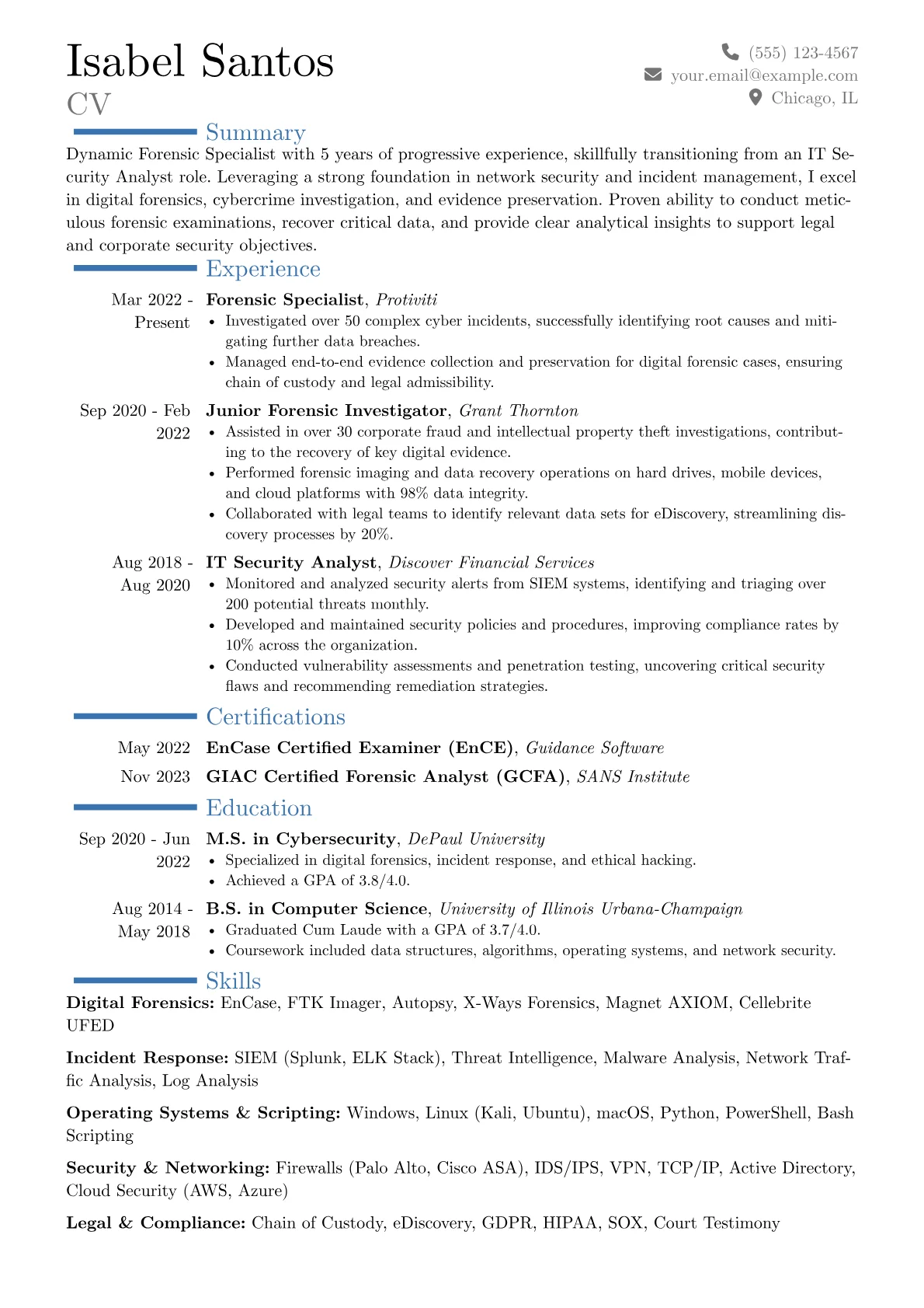 Career changer version - Page 1