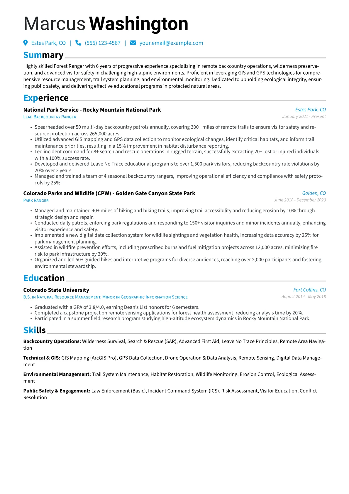 Backcountry Operations version - Page 1