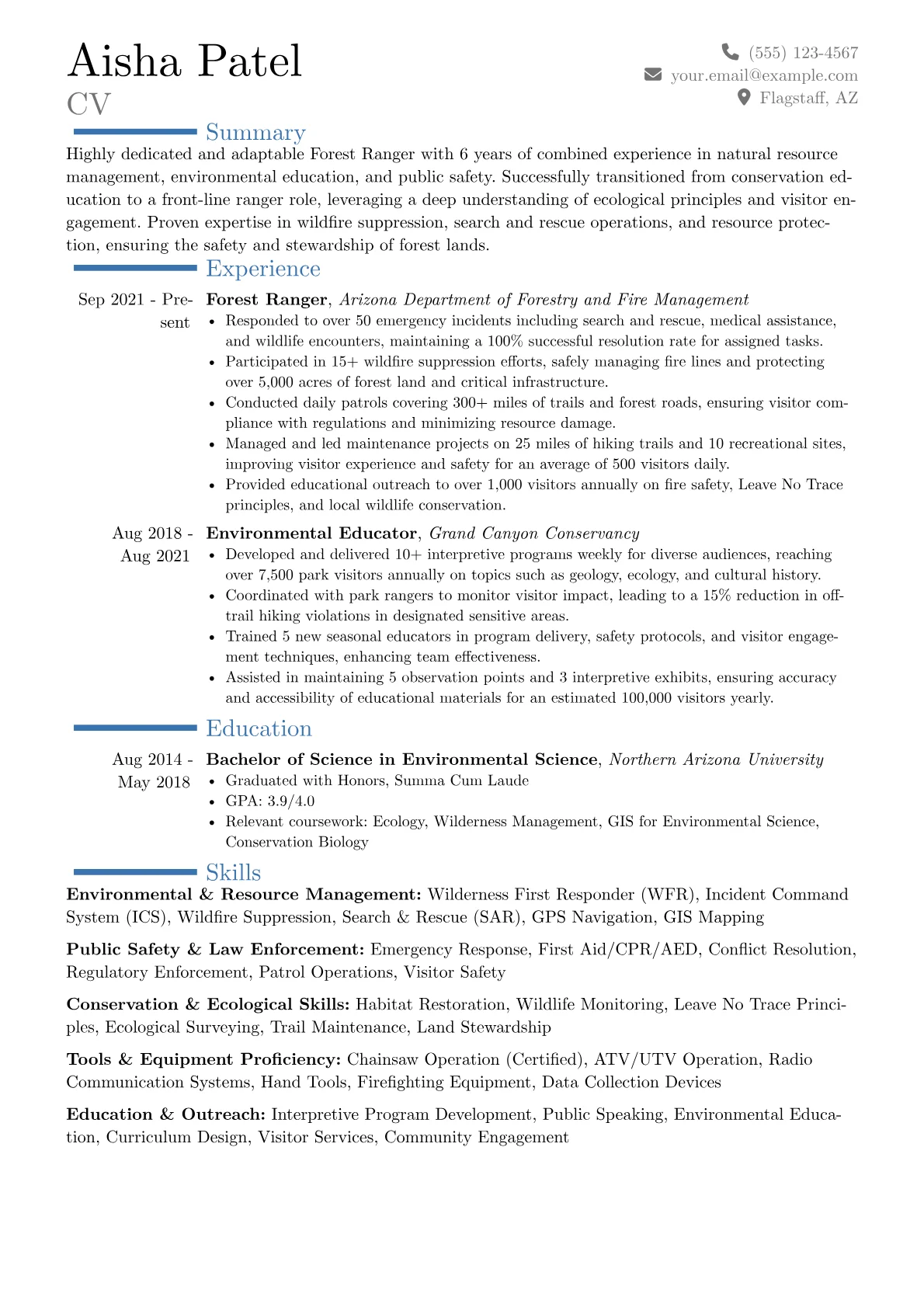 Career changer version - Page 1