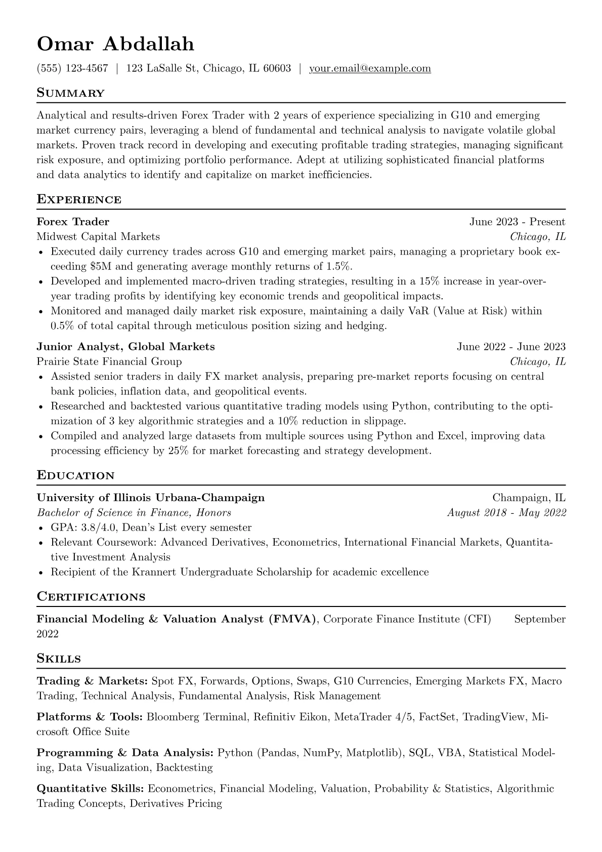 Forex Trader version - Page 1