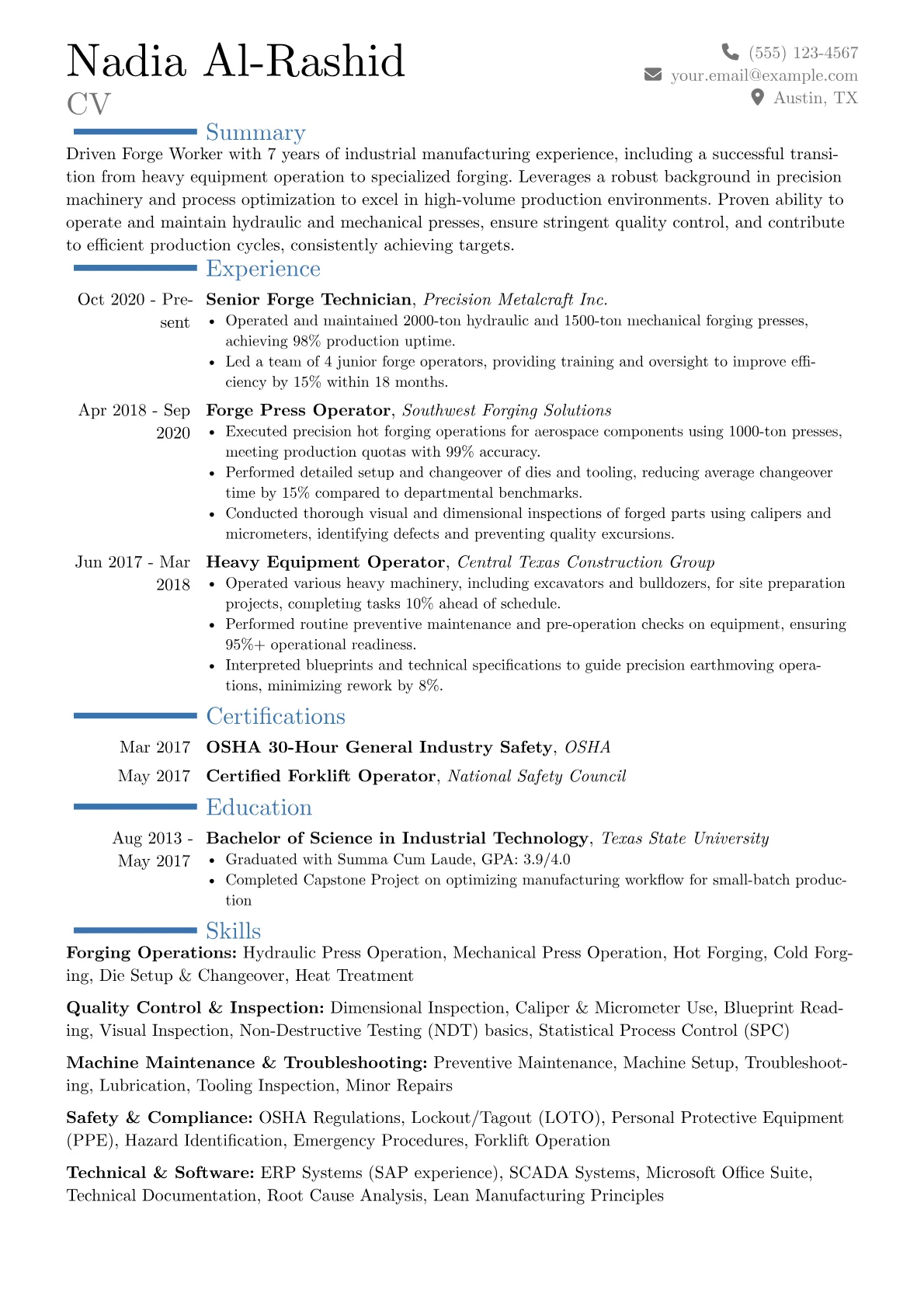 Career changer version - Page 1