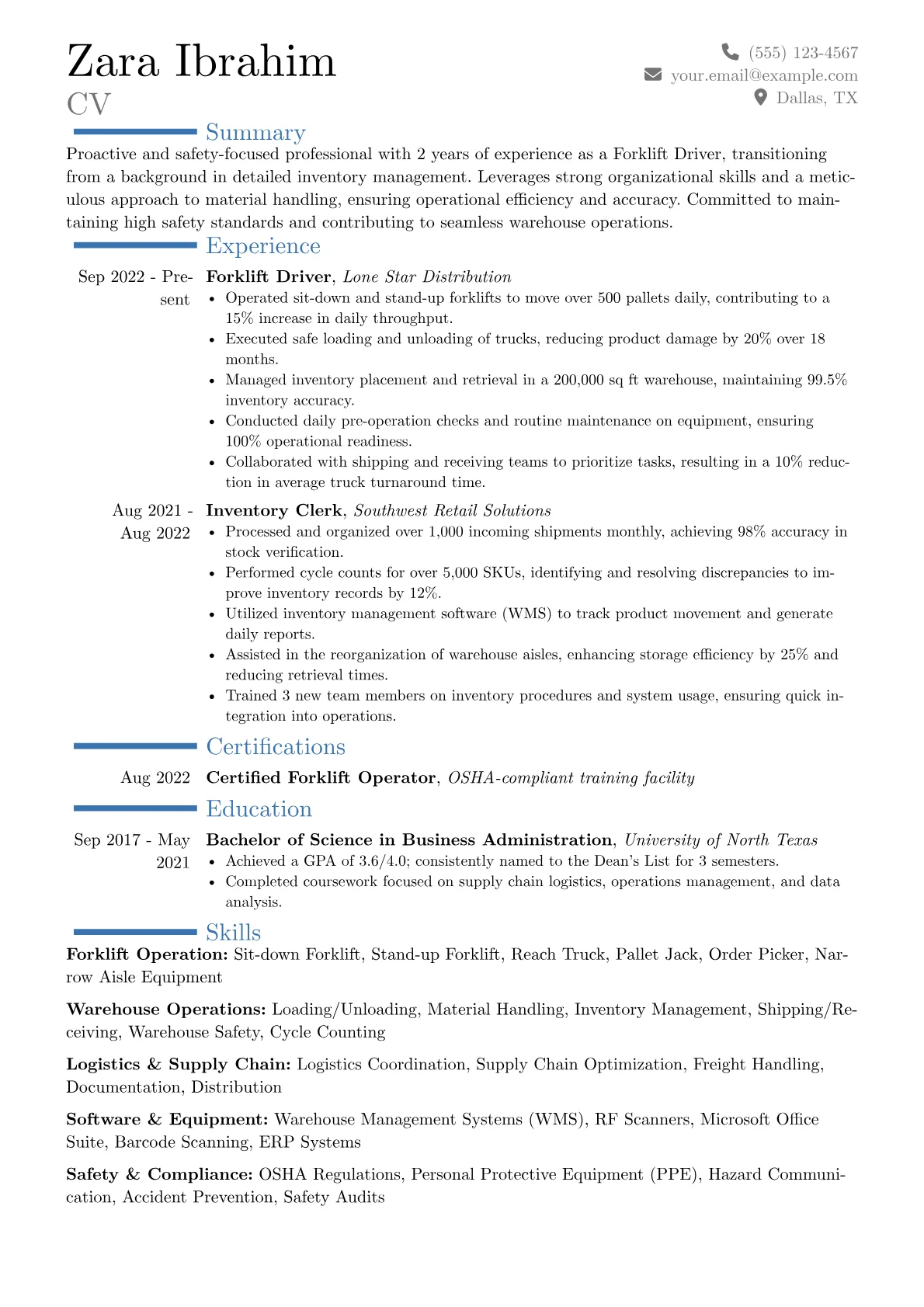 Career changer version - Page 1