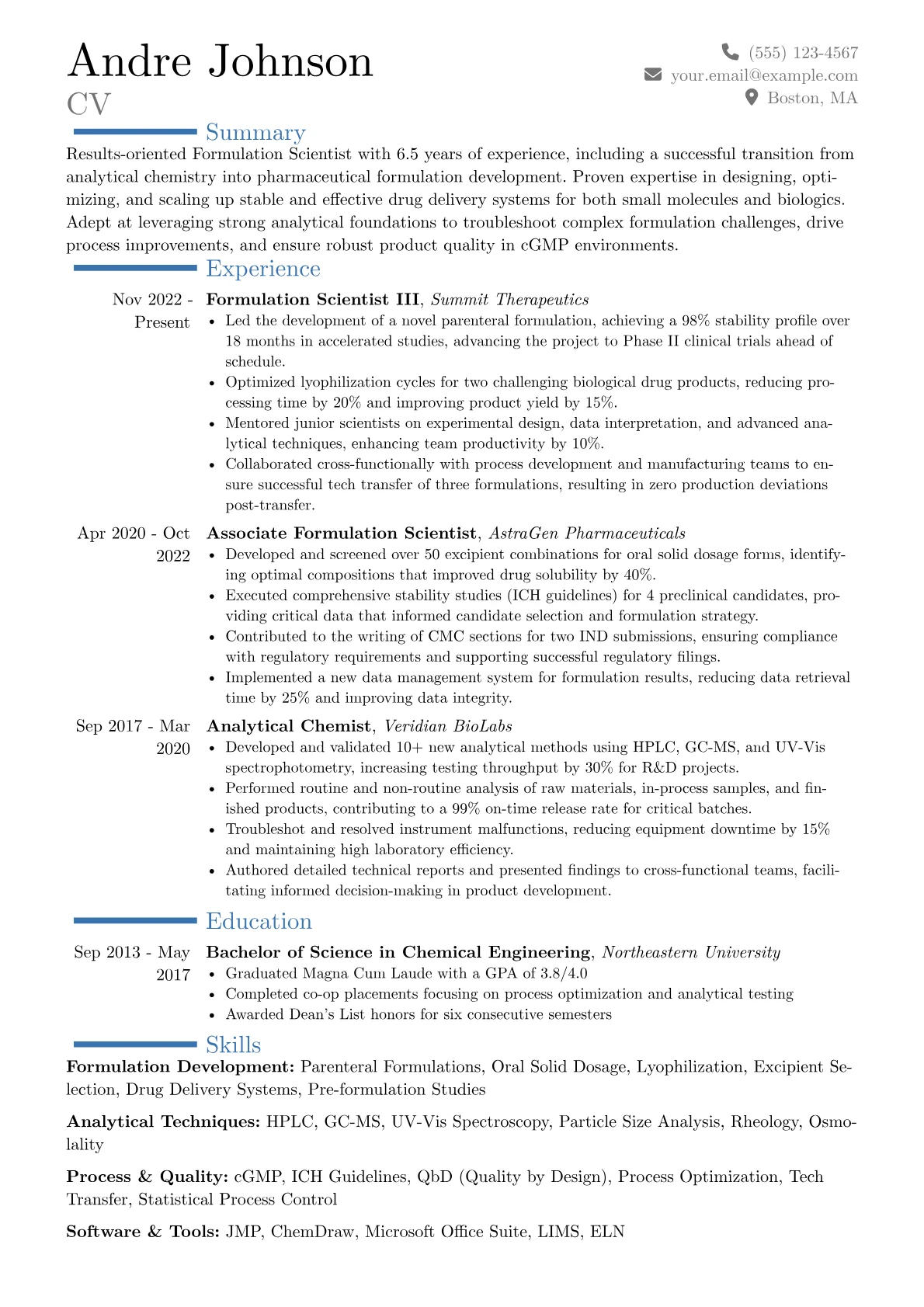 Career changer version - Page 1