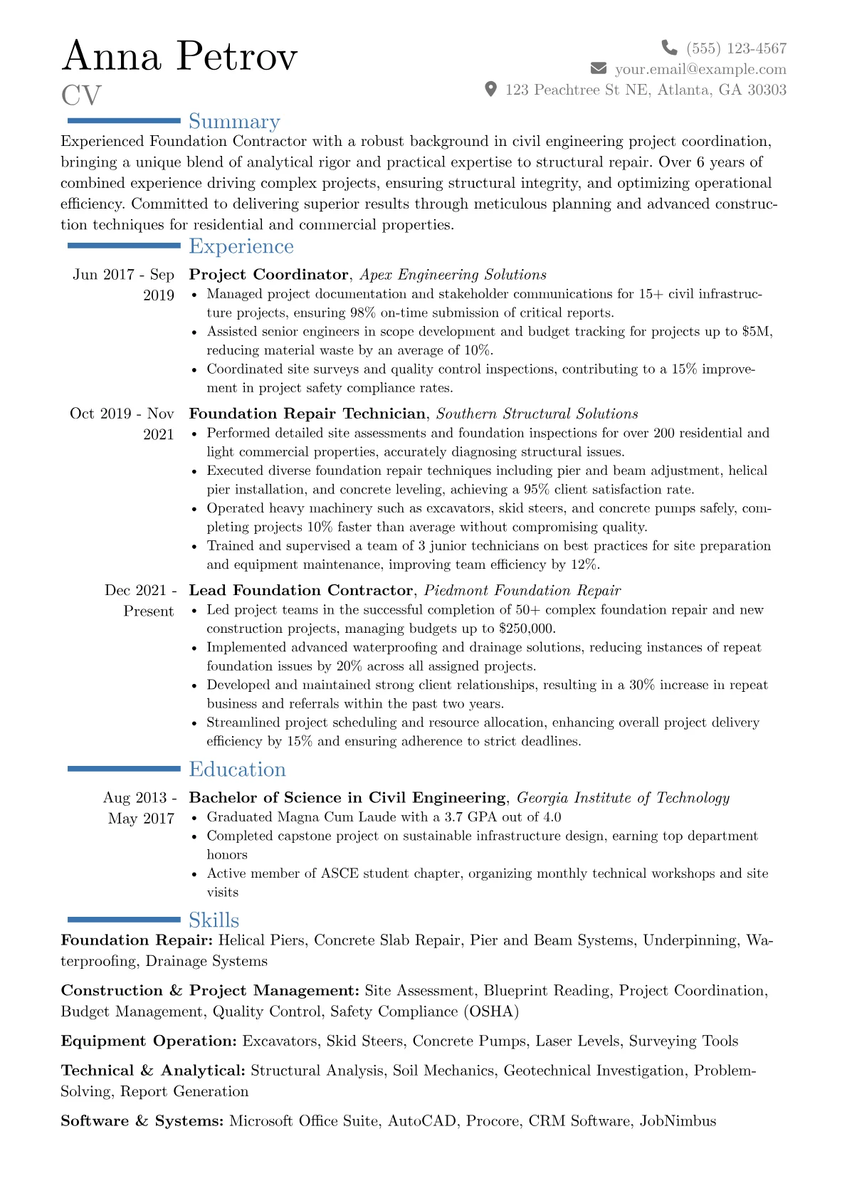 Career changer version - Page 1