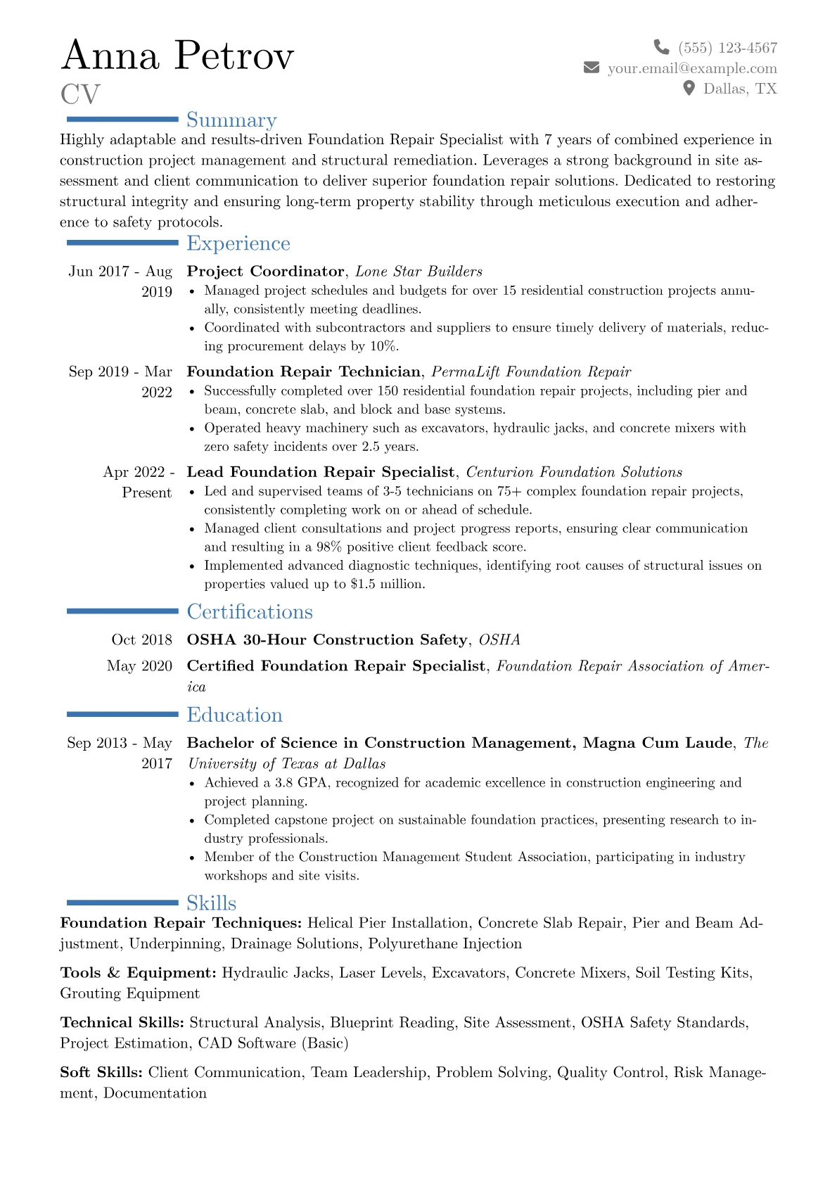 Career changer version - Page 1