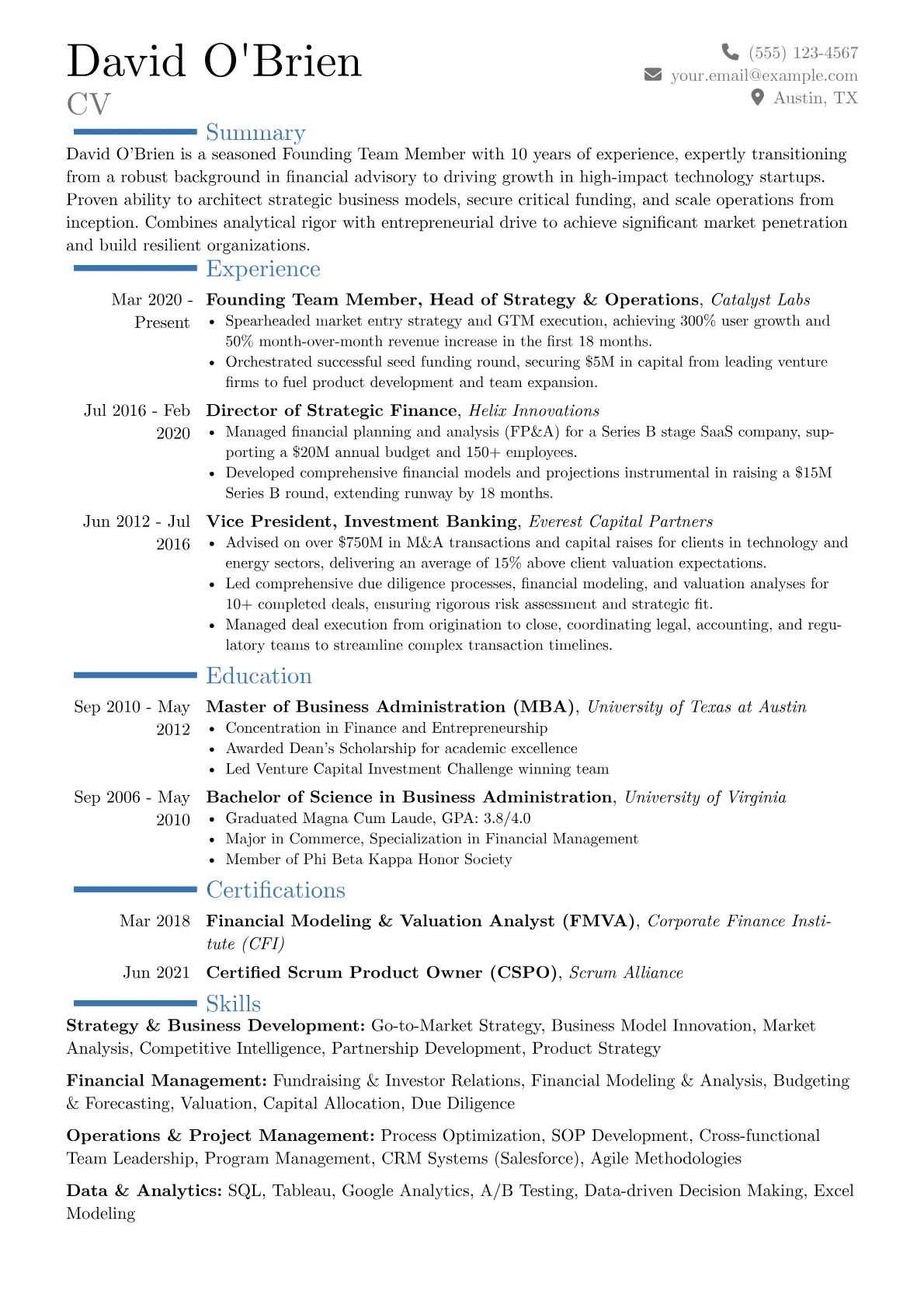 Career changer version - Page 1