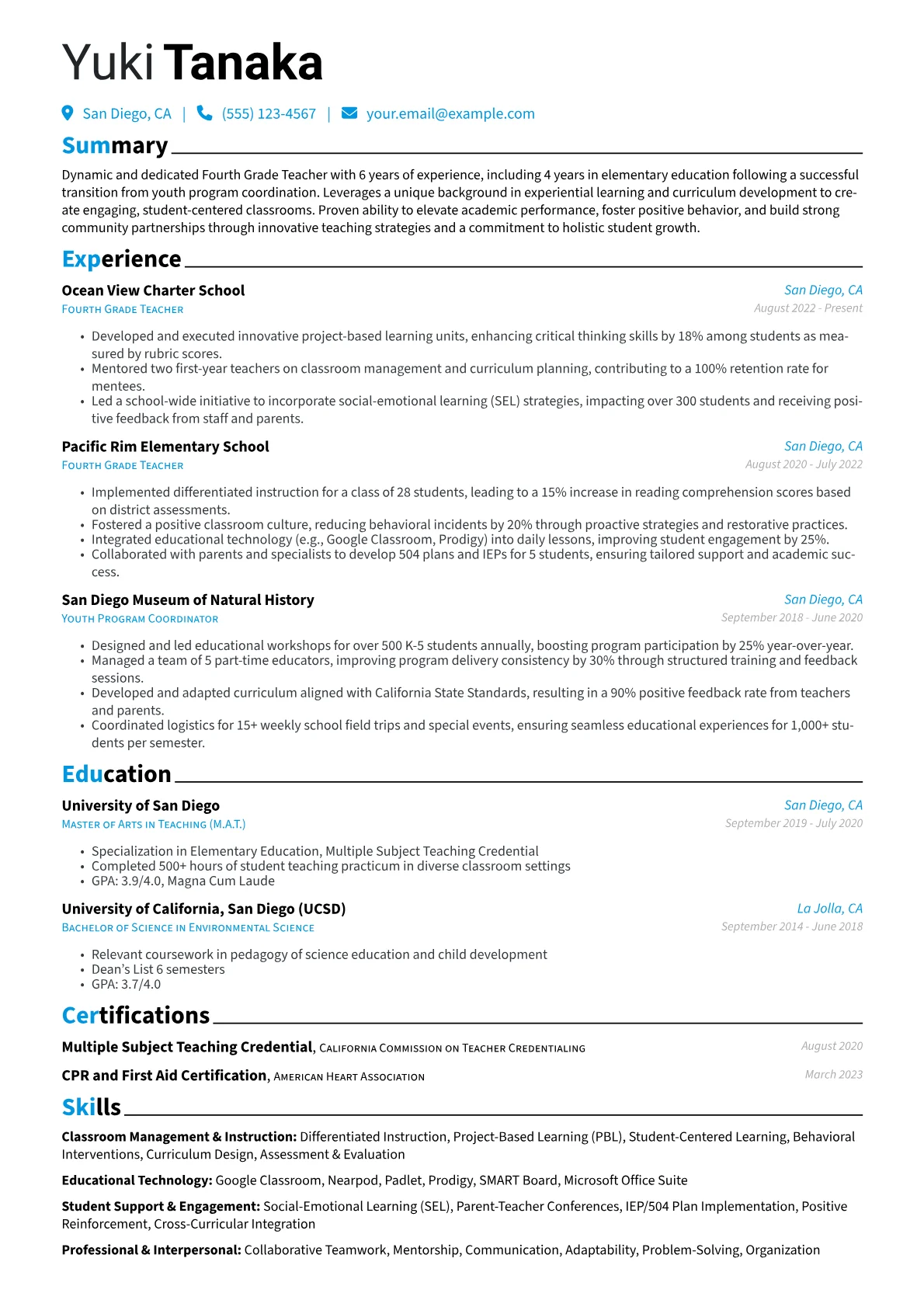 Career changer version - Page 1