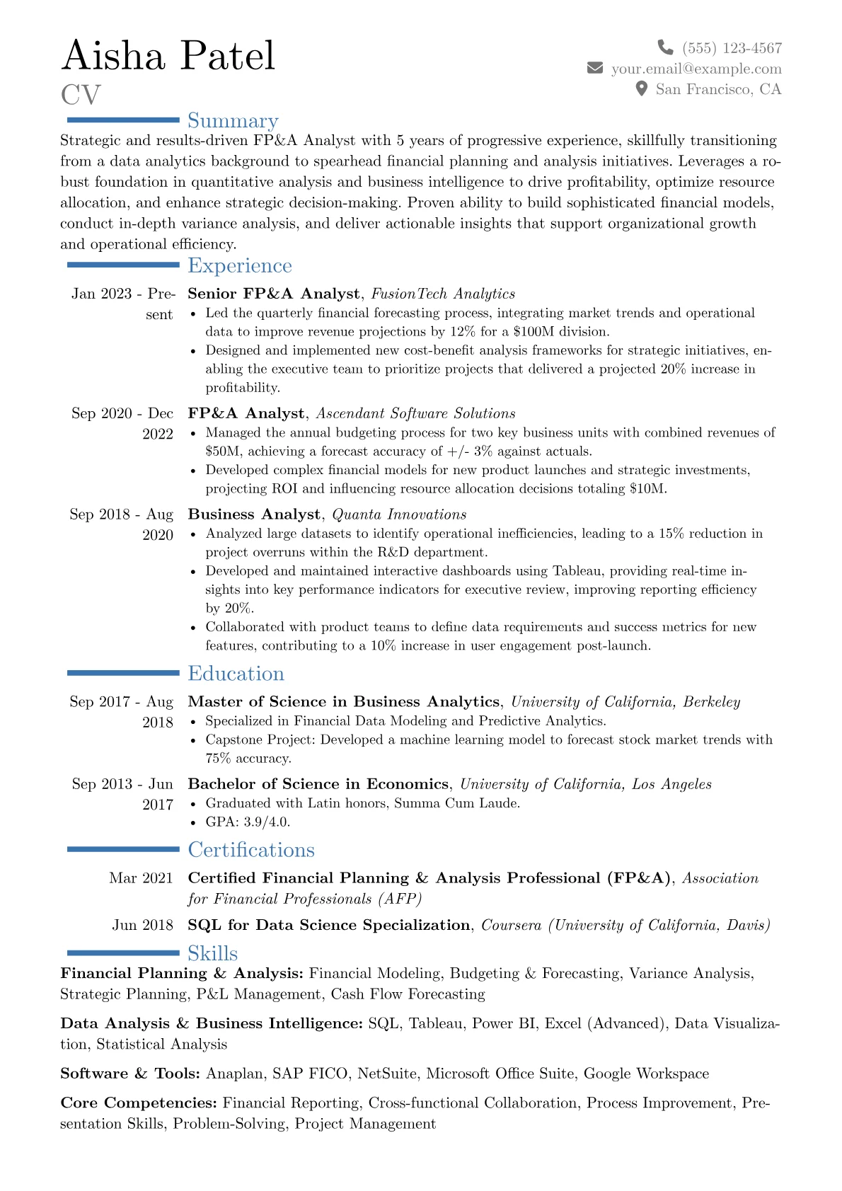 Career changer version - Page 1