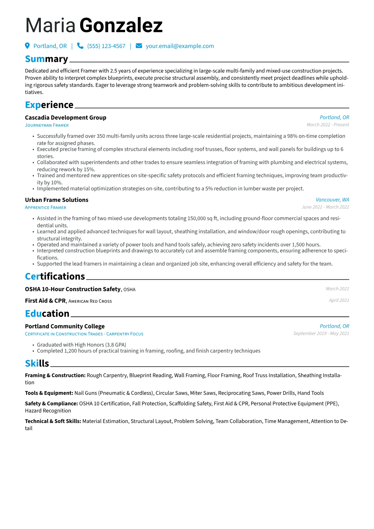 Framer - Multi-Family version - Page 1