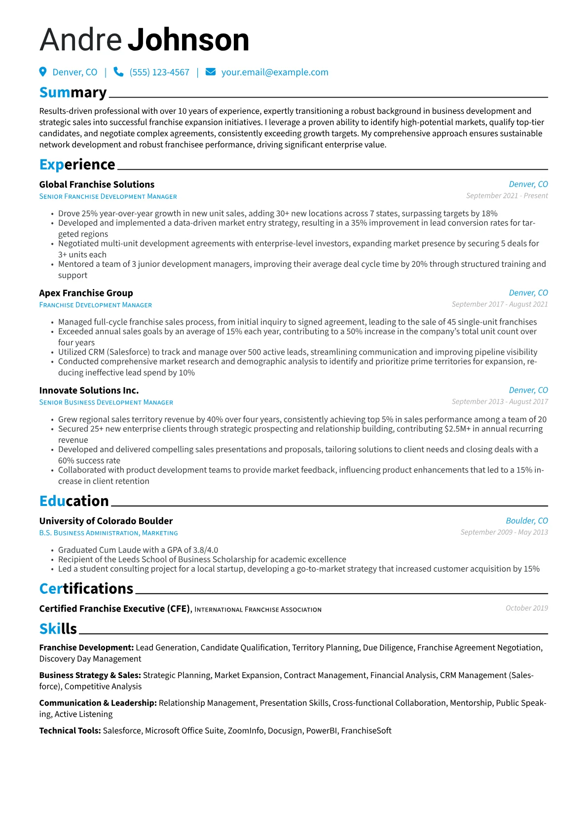 Career changer version - Page 1