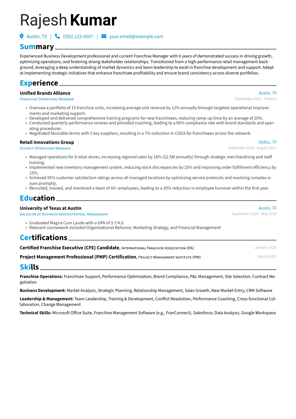 Career changer version - Page 1
