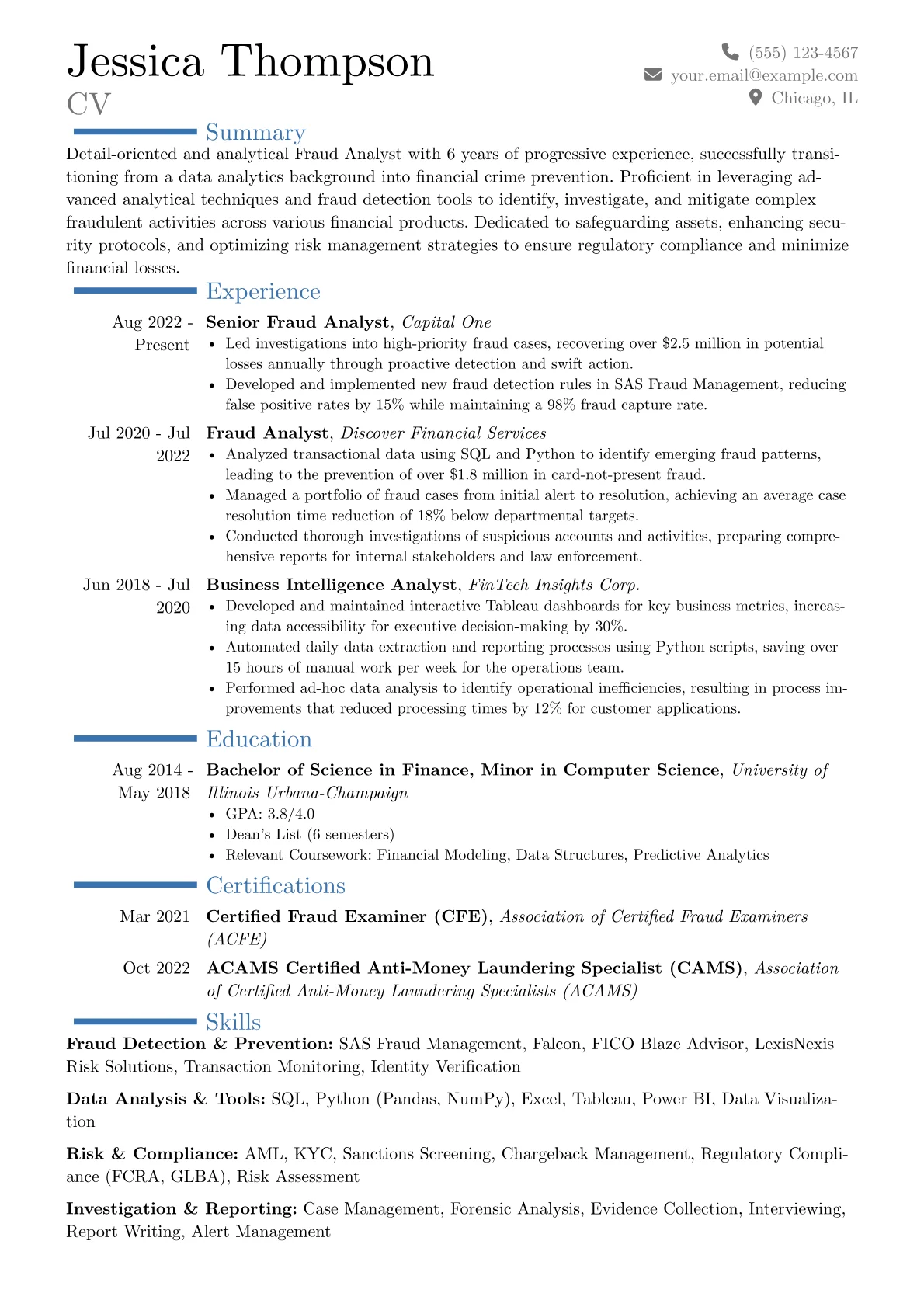 Career changer version - Page 1