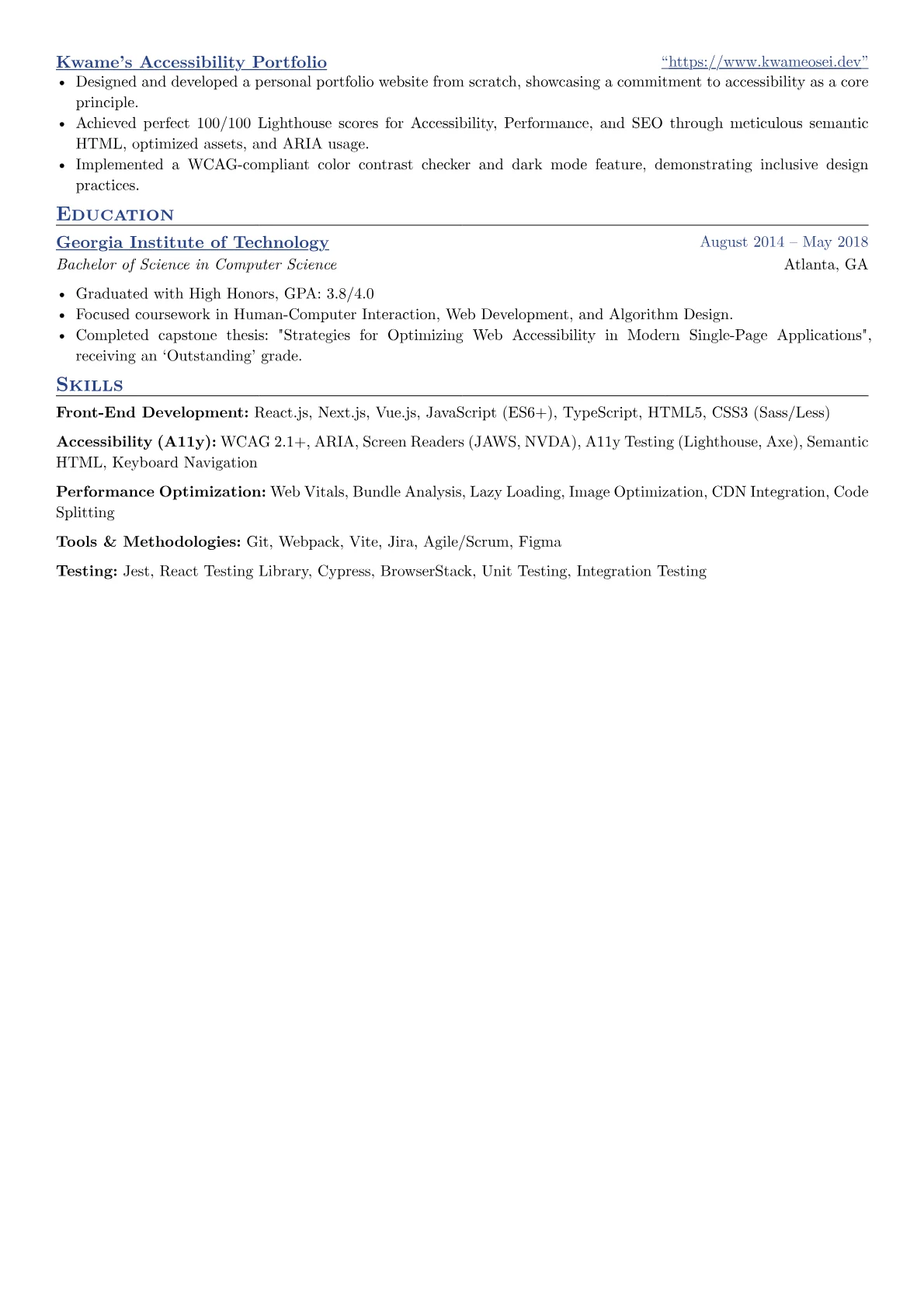 Front-End Development version - Page 2