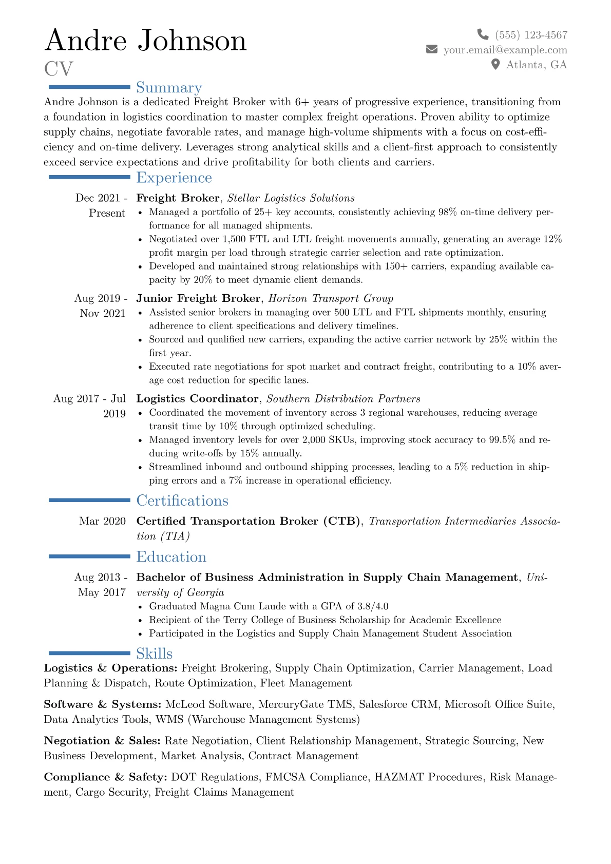 Career changer version - Page 1