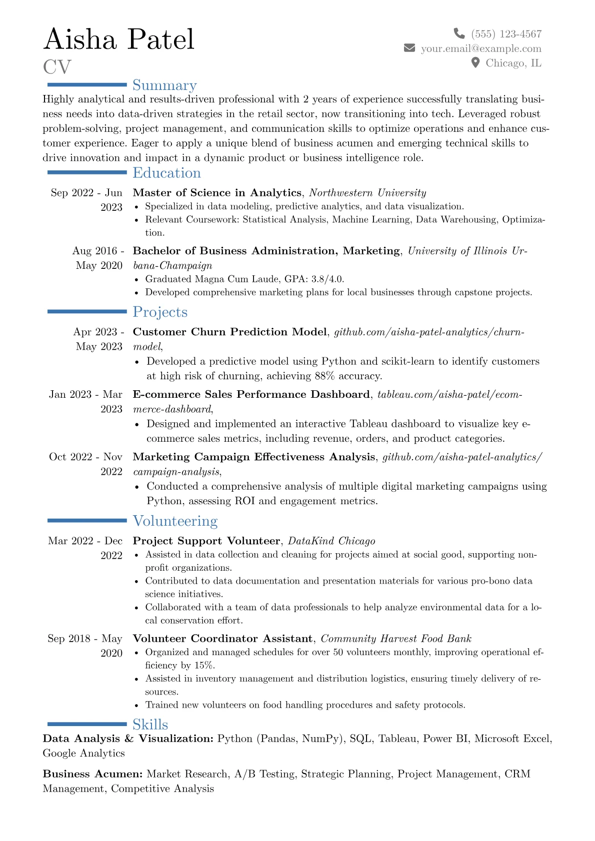 Career changer version - Page 1